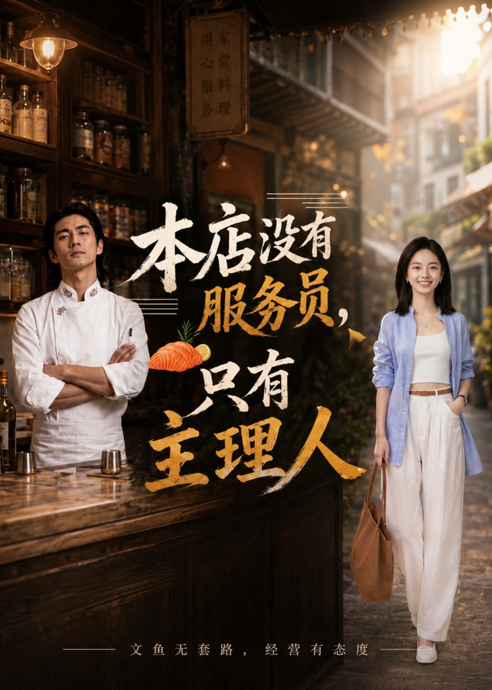 本店只有主理人没有服务员