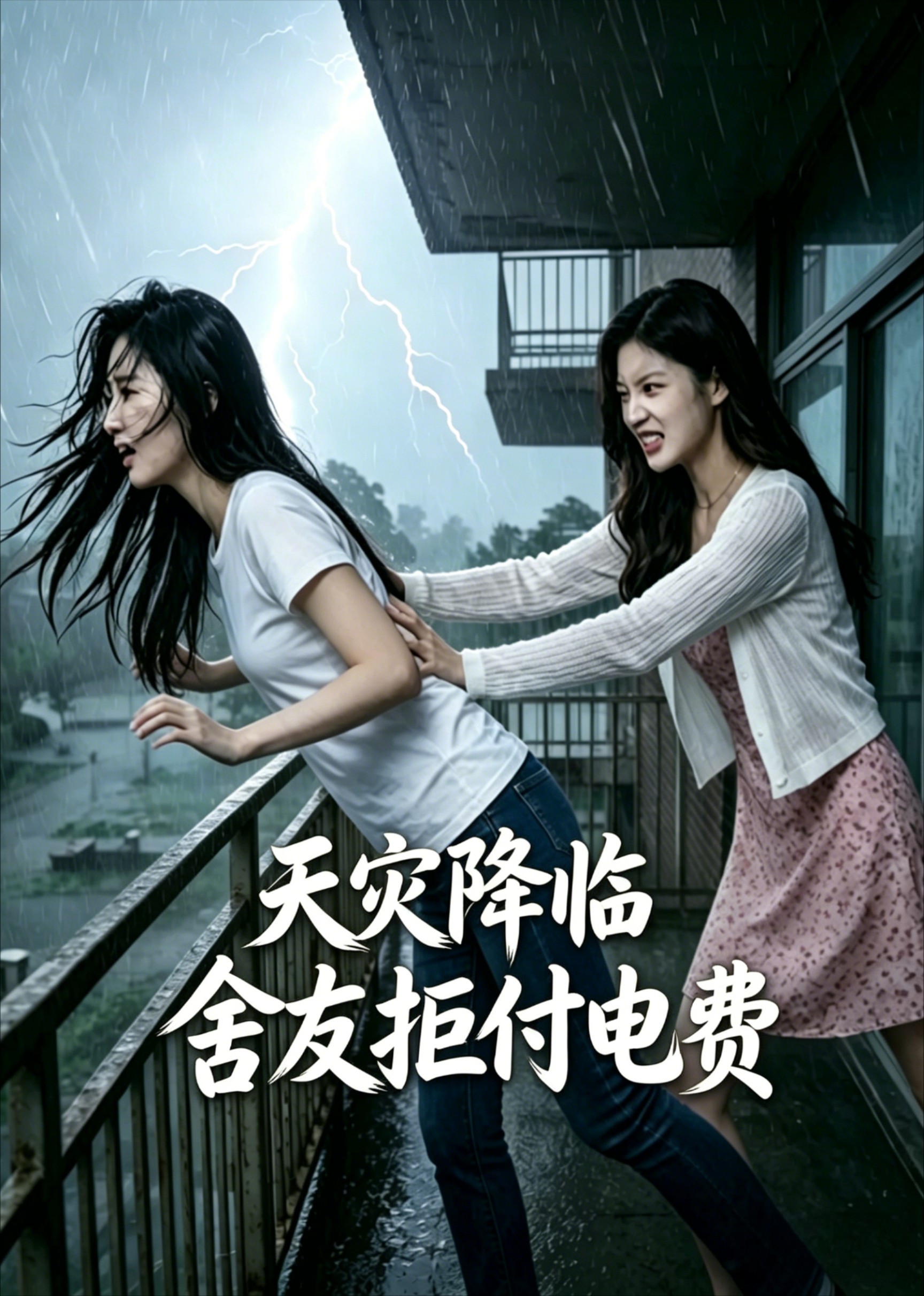 天灾降临，舍友拒付电费