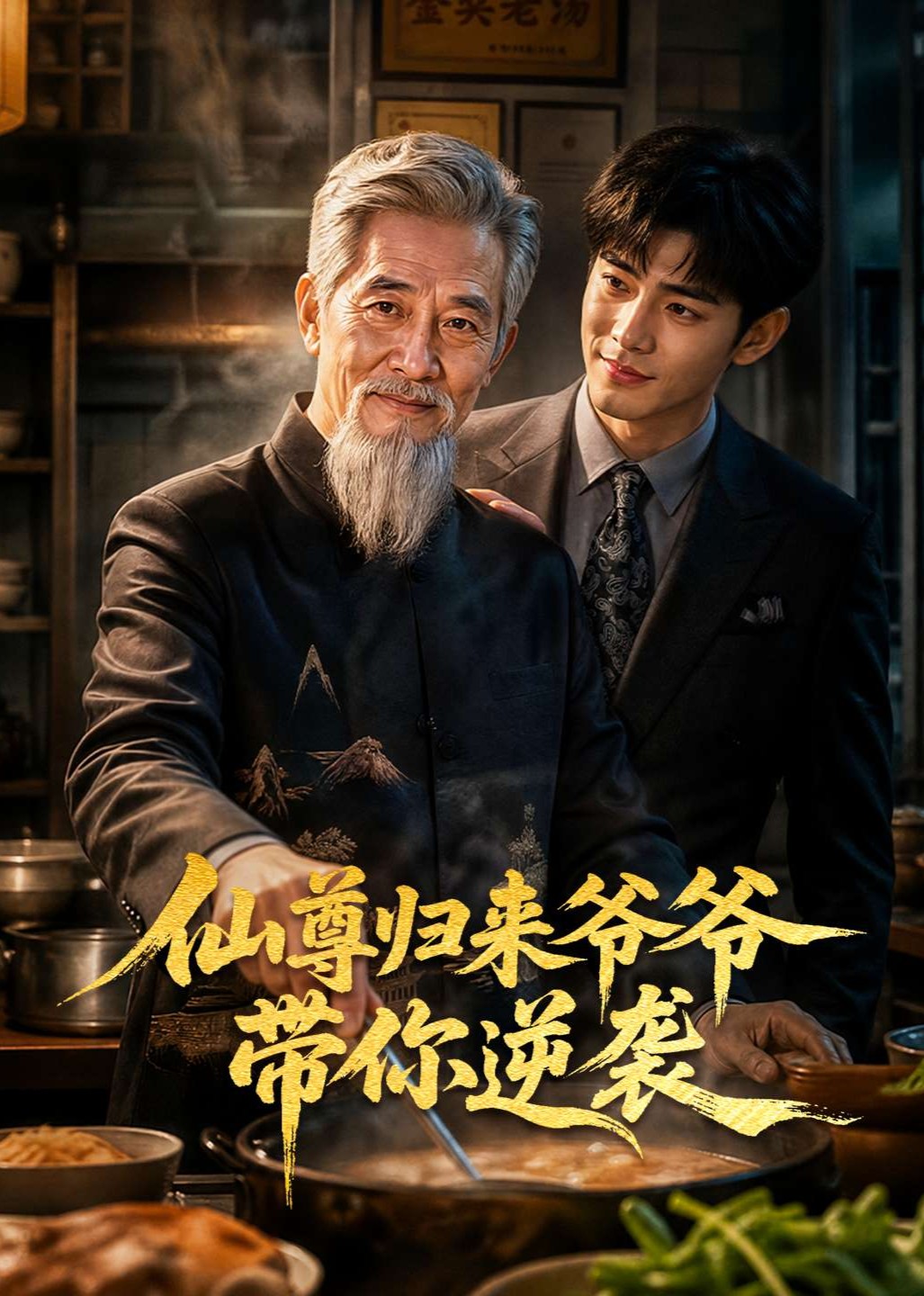 仙尊归来爷爷带你逆袭