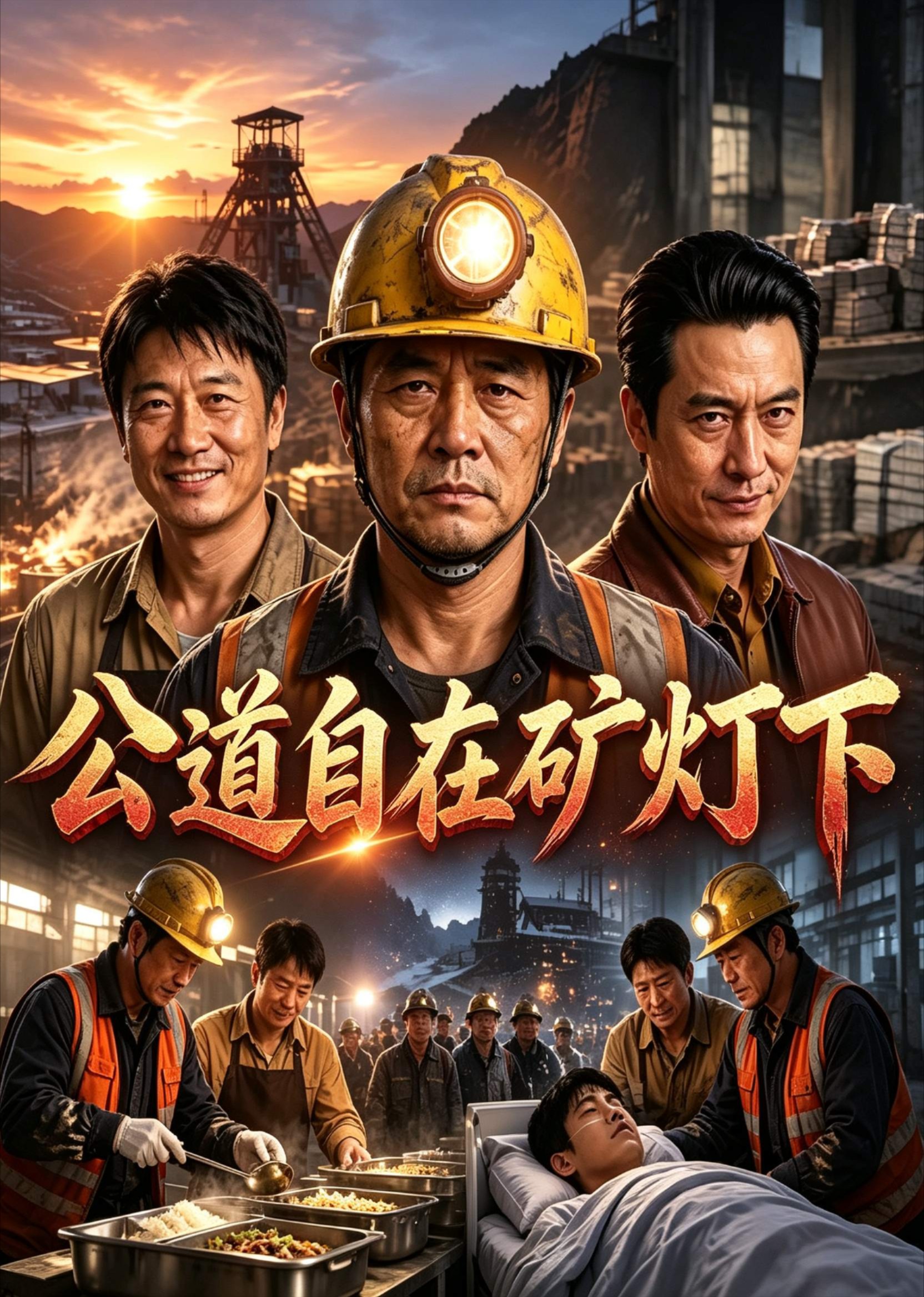 公道自在矿灯下封面图