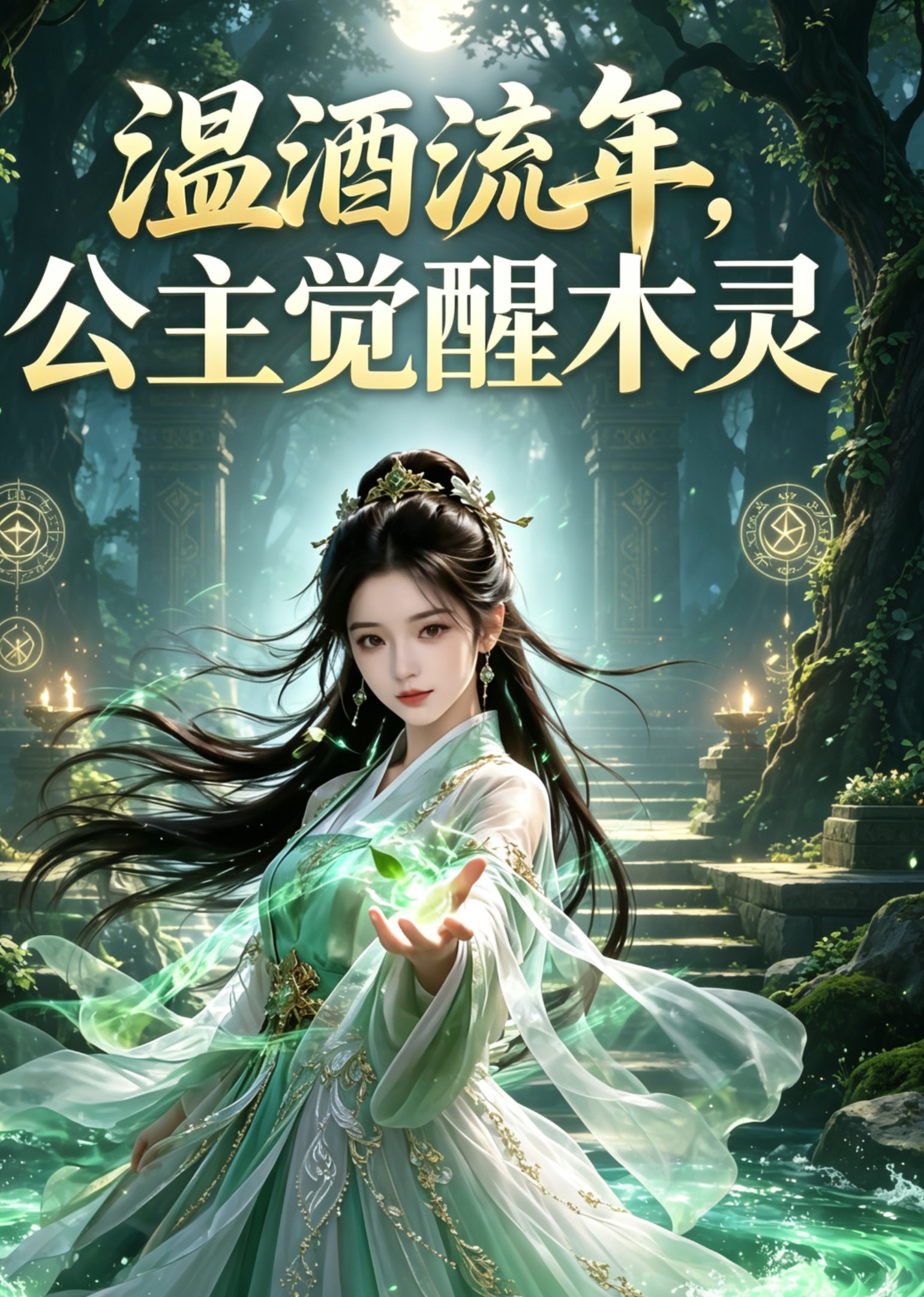 温酒流年，公主觉醒木灵封面图