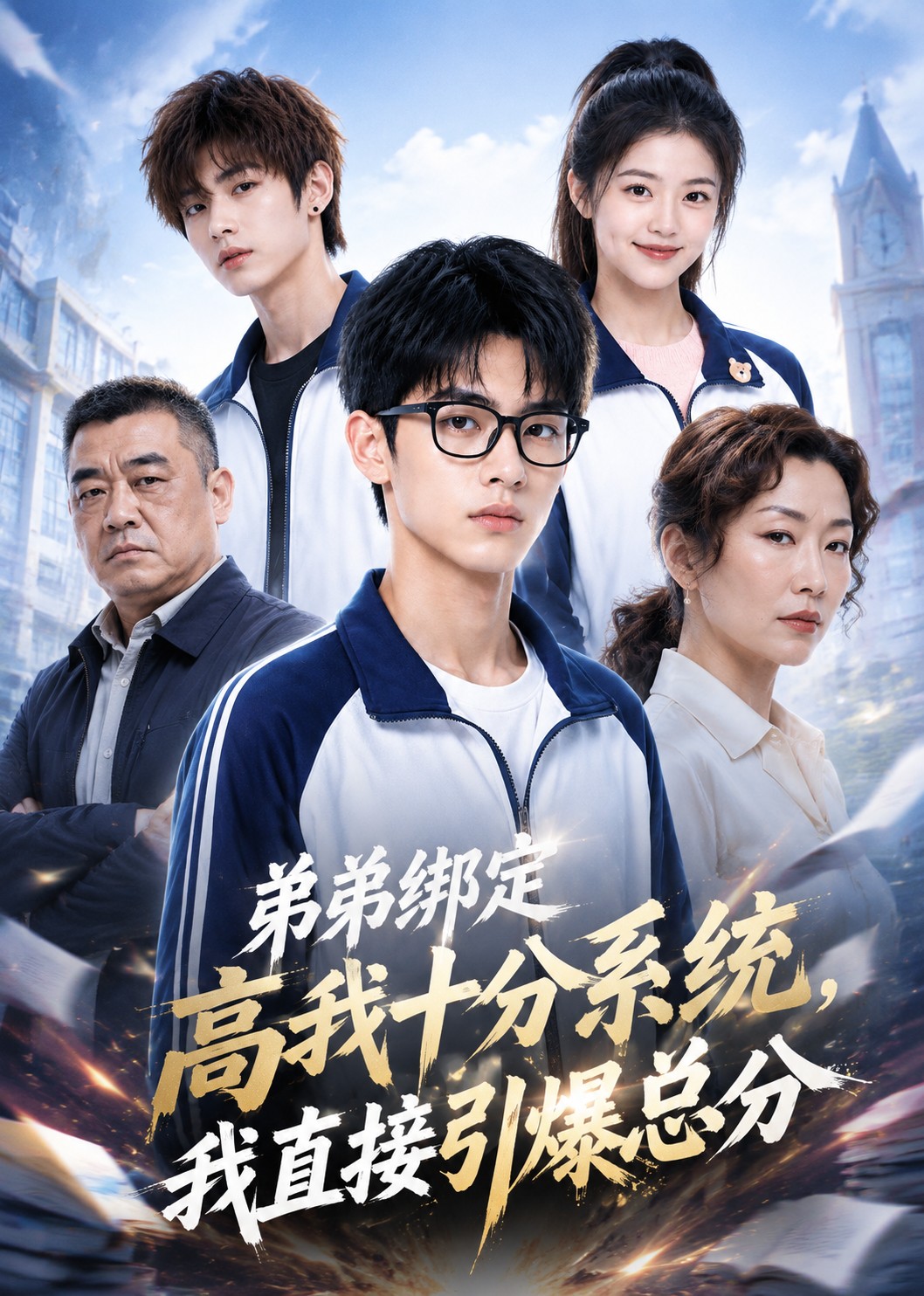 弟弟绑定高我十分系统，我直接引爆总分