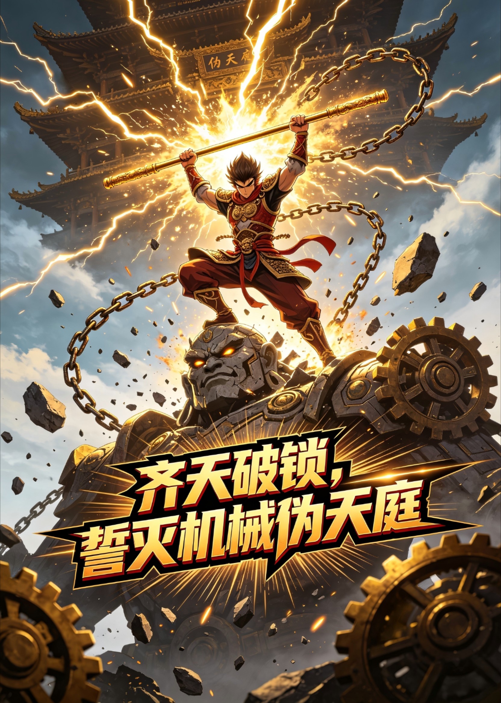 齐天破锁，誓灭机械伪天庭