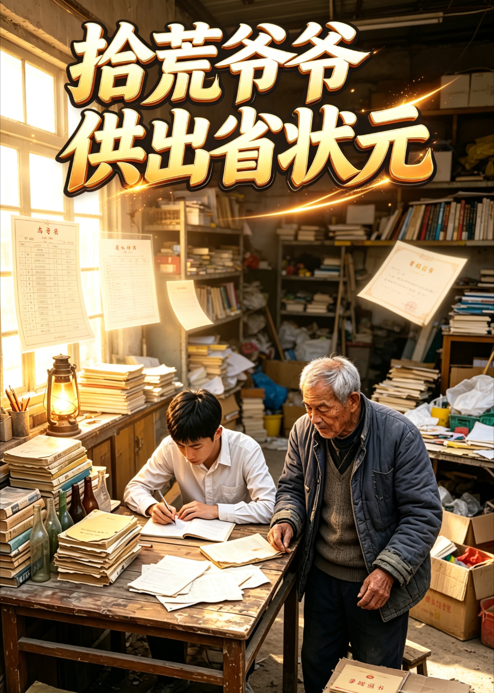 拾荒爷爷供出省状元