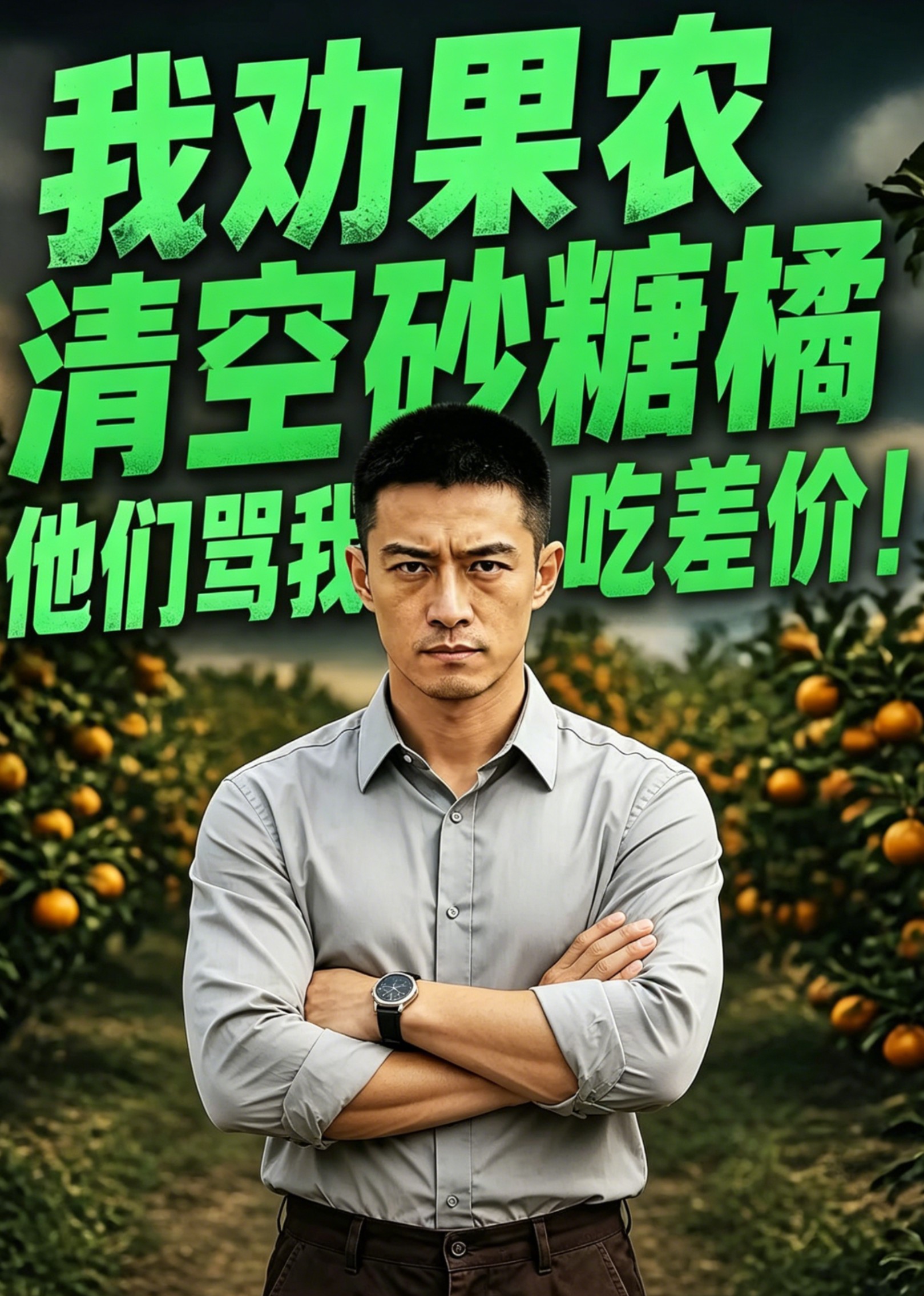 我劝果农清空砂糖橘，他们骂我吃差价！封面图