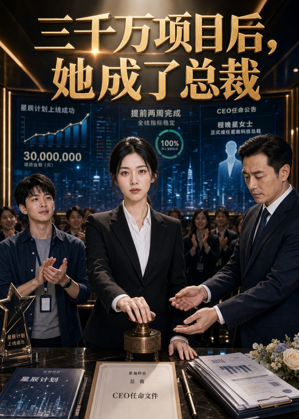 三千万项目后，她成了总裁