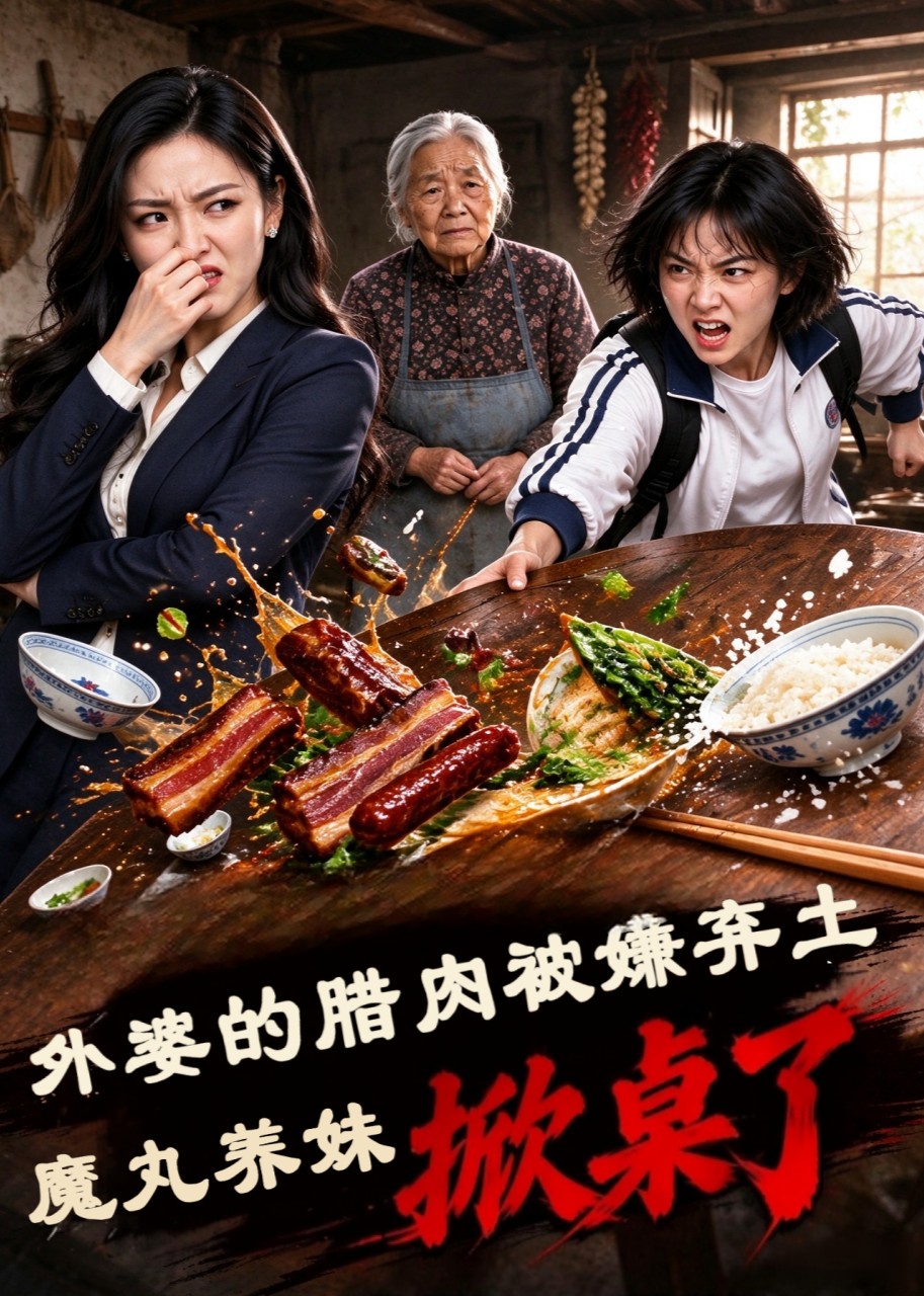 外婆的腊肉被嫌弃土，魔丸养妹掀桌了封面图