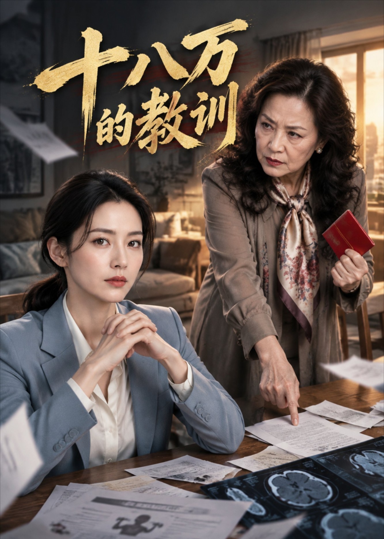 十八万的教训 海报