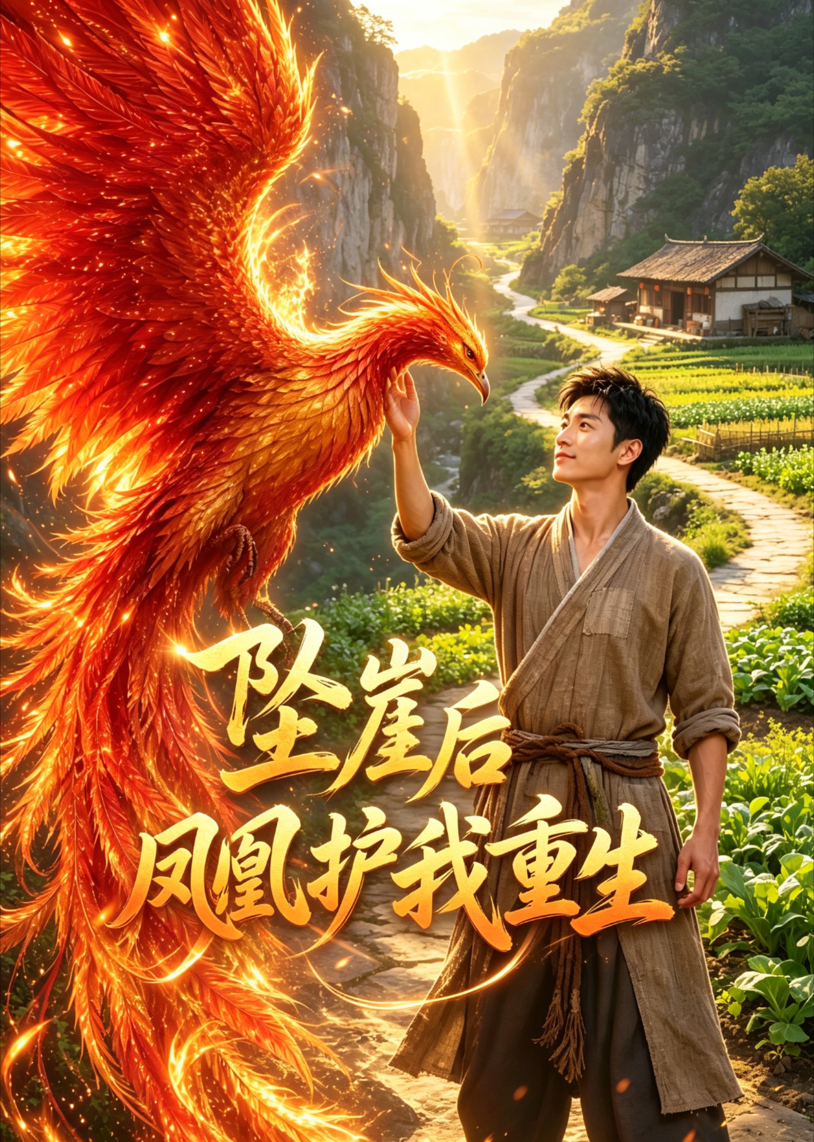坠崖后凤凰护我重生