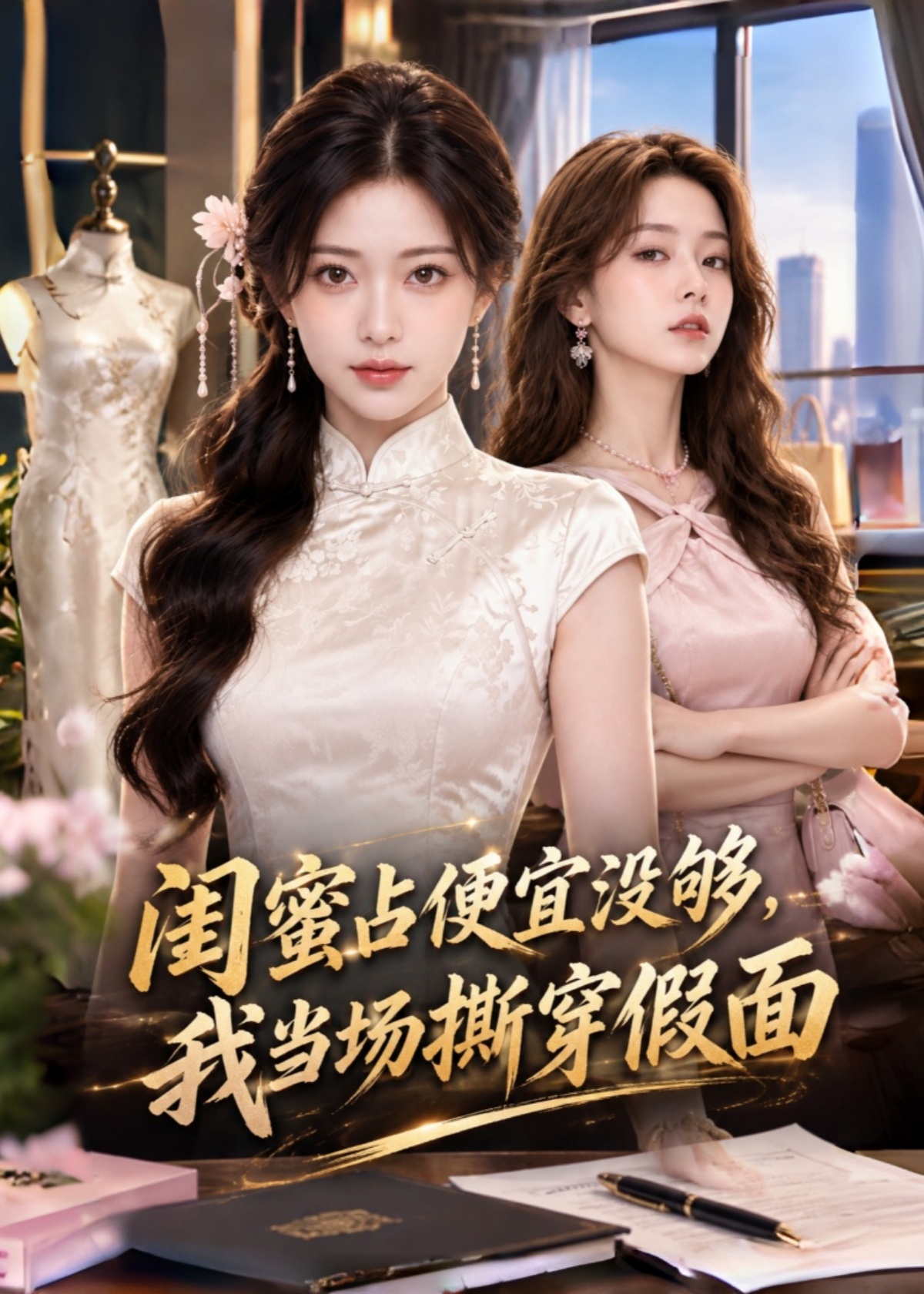闺蜜占便宜没够，我当场撕穿假面封面图