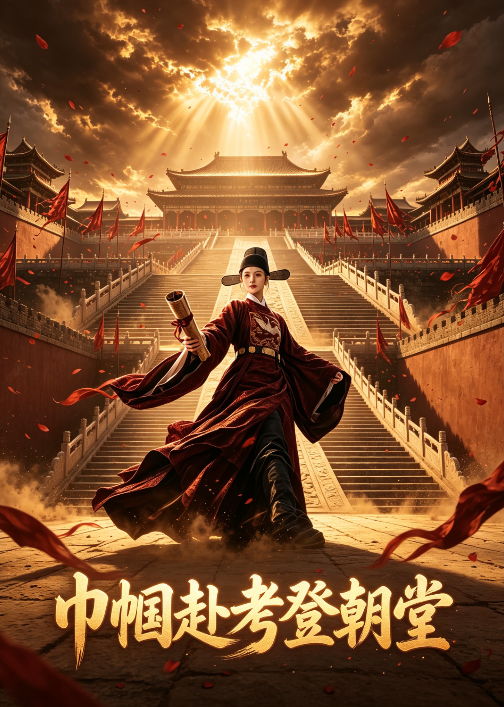 巾帼赴考登朝堂
