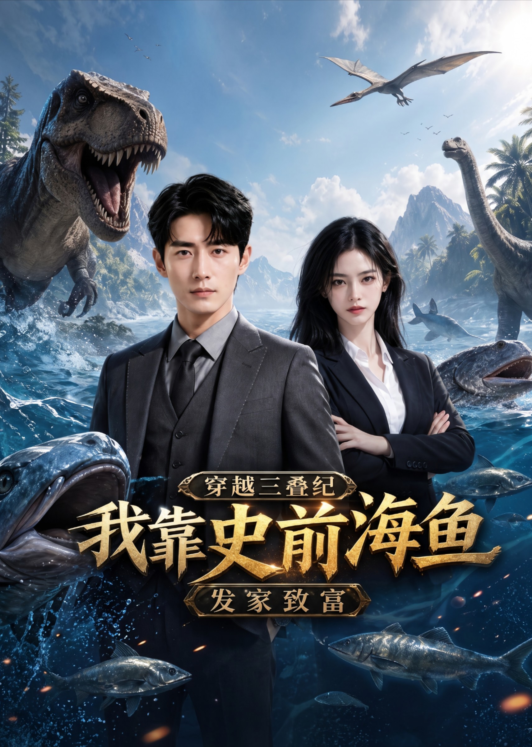 穿越三叠纪，我靠史前海鱼发家致富封面图