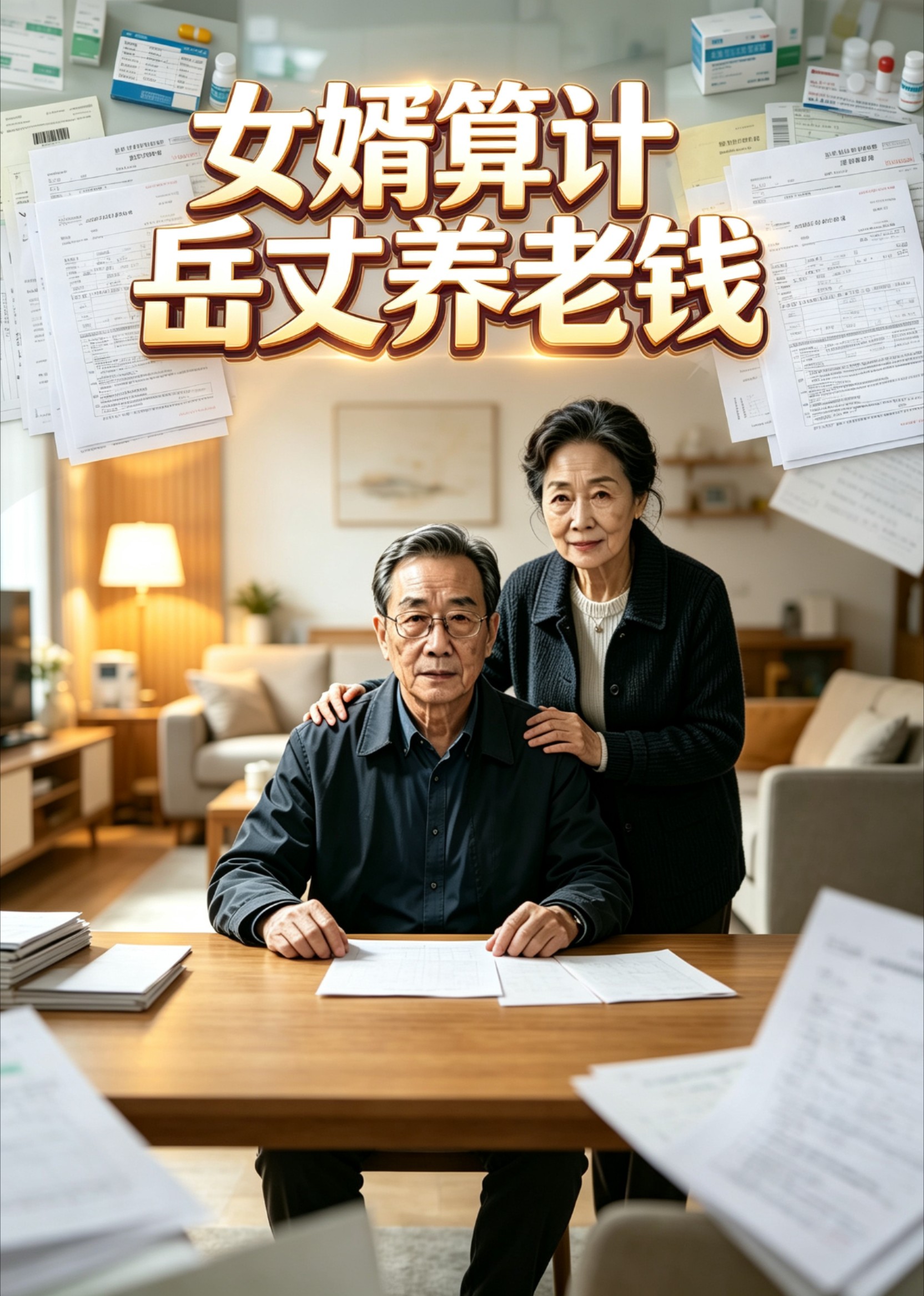 女婿算计岳丈养老钱封面图