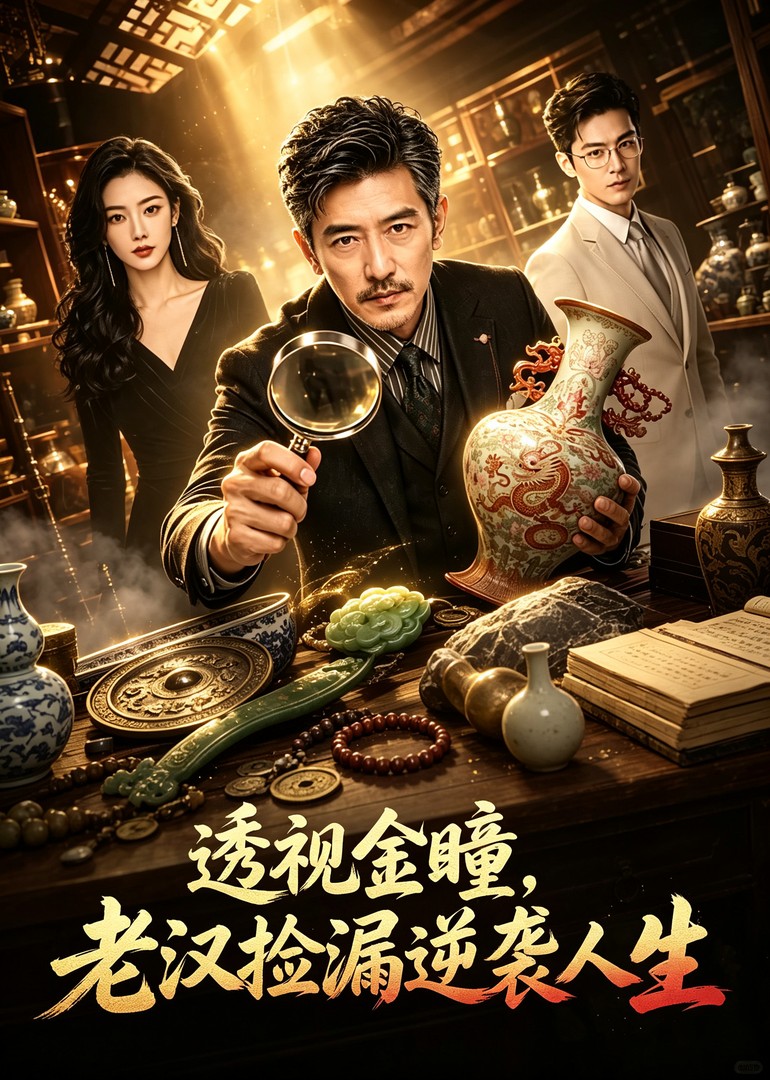 透视金瞳，老汉捡漏逆袭人生封面图