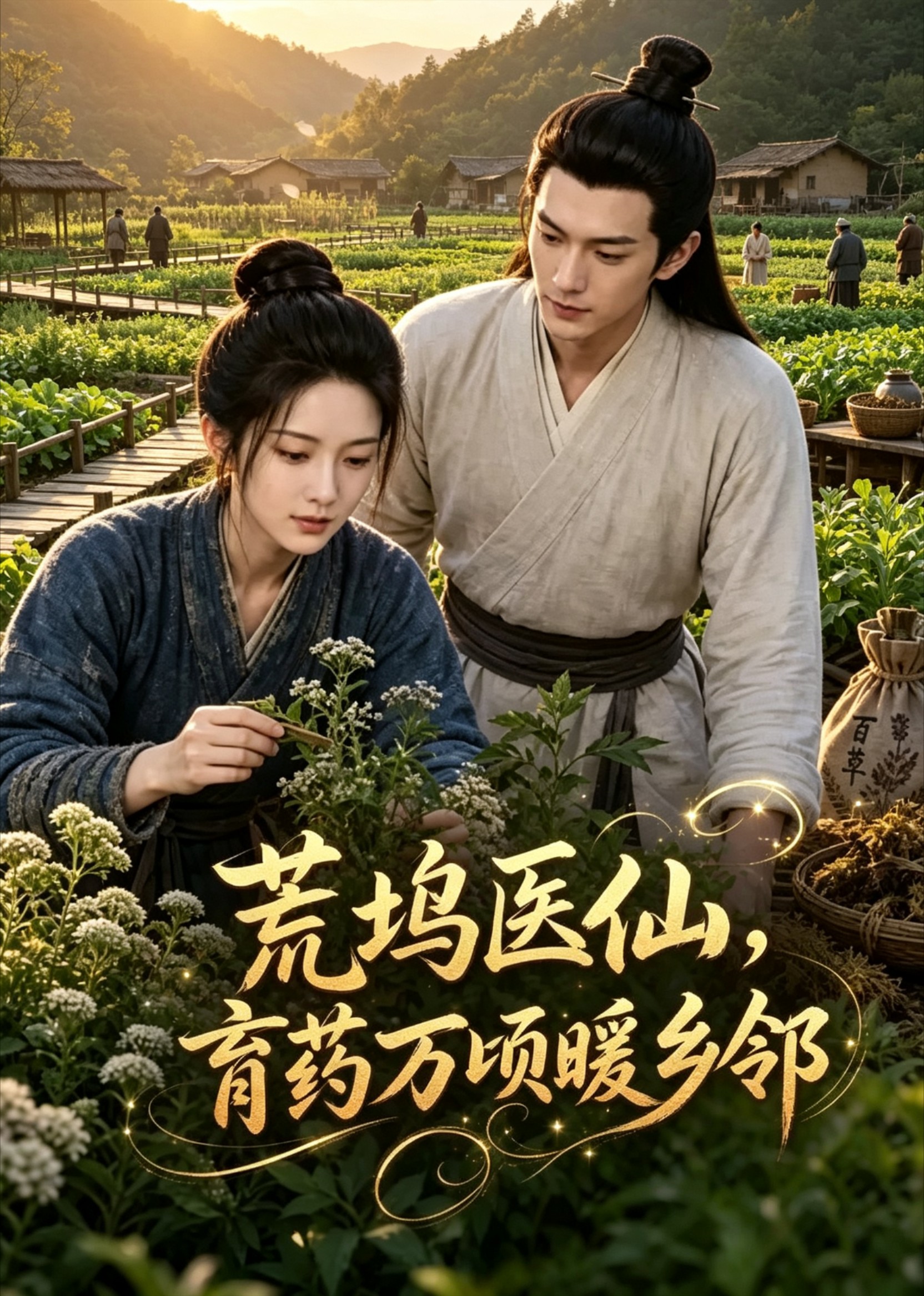 荒坞医仙，育药万顷暖乡邻