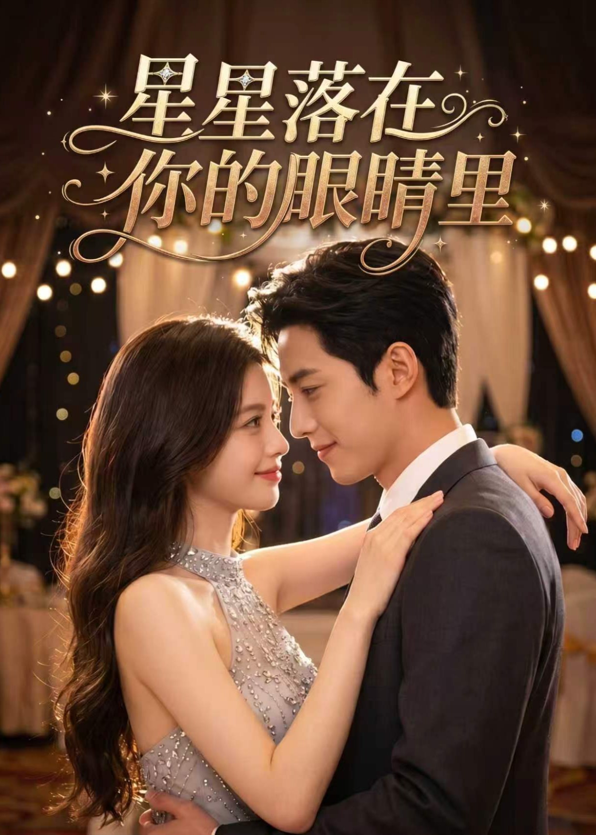 星星落在你的眼睛里