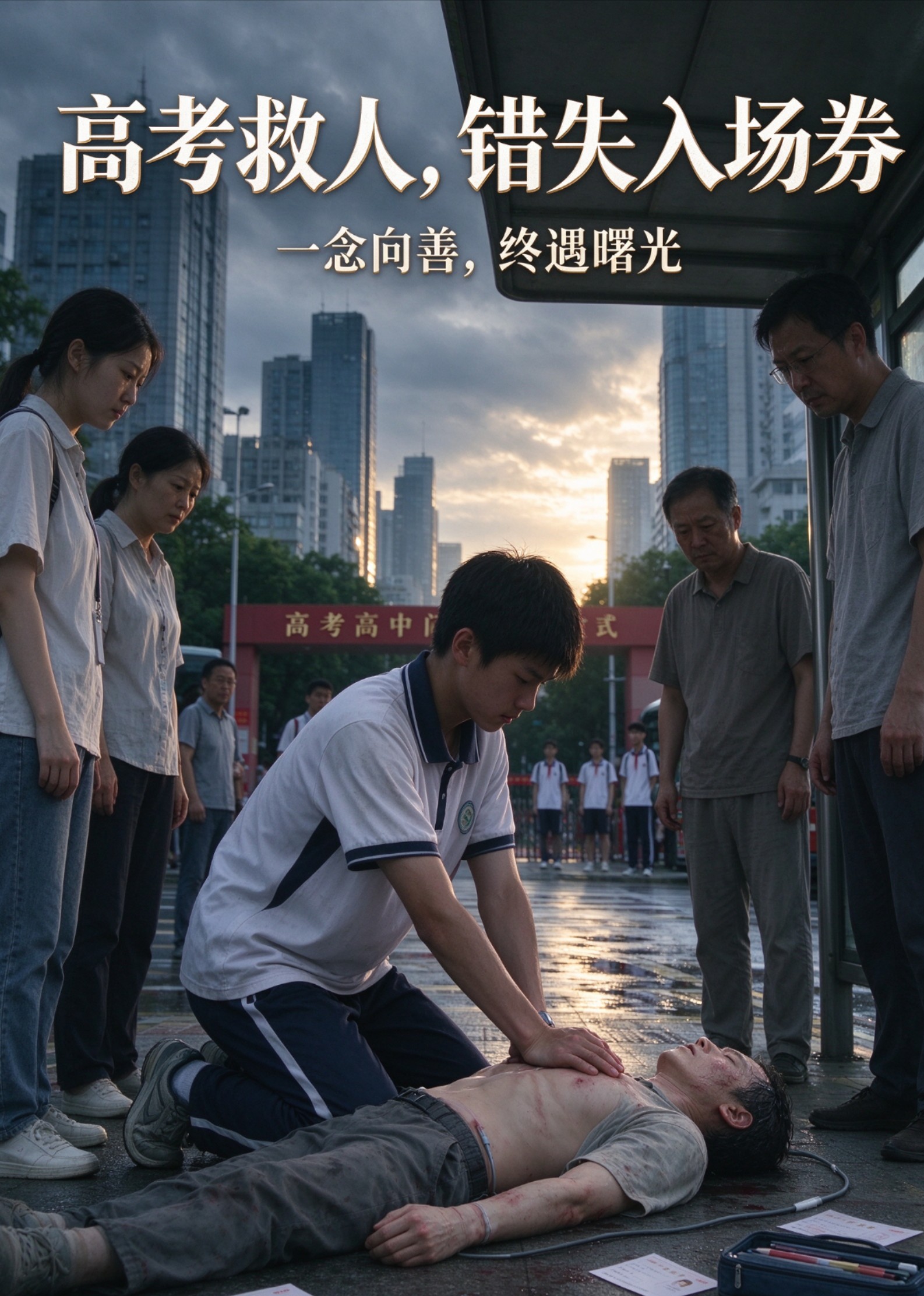 高考救人，错失入场券封面图