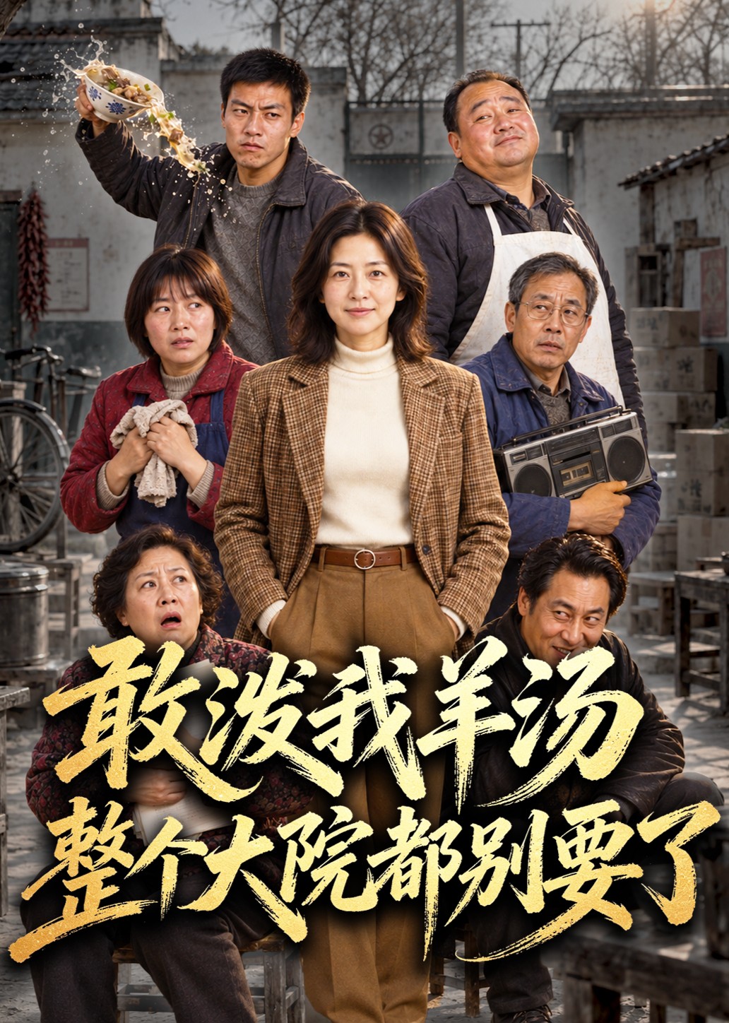 敢泼我羊汤，整个大院都别要了封面图