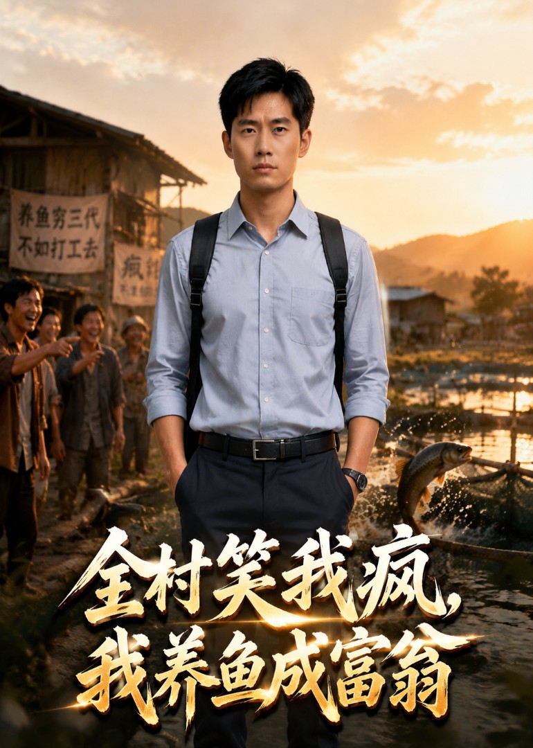 全村笑我疯，我养鱼成富翁封面图