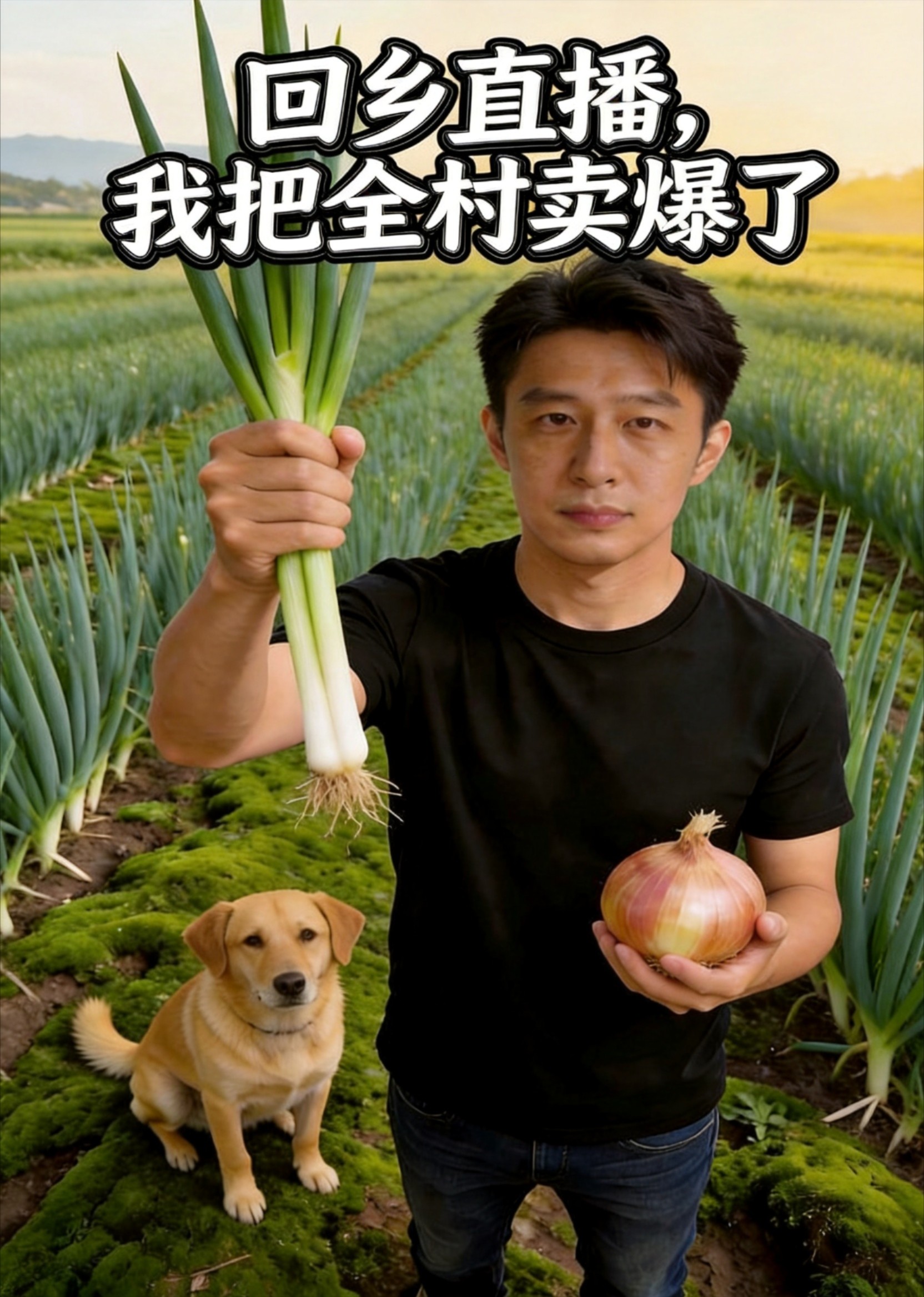 回乡直播，我把全村卖爆了