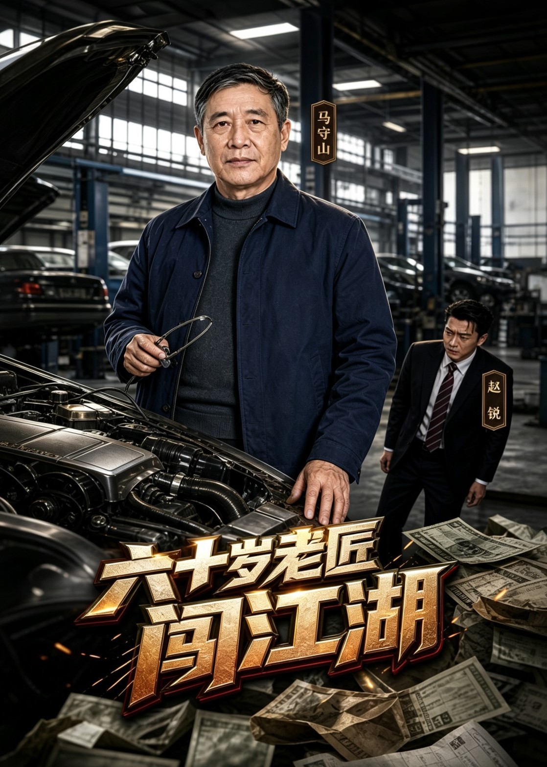 六十岁老匠，闯江湖