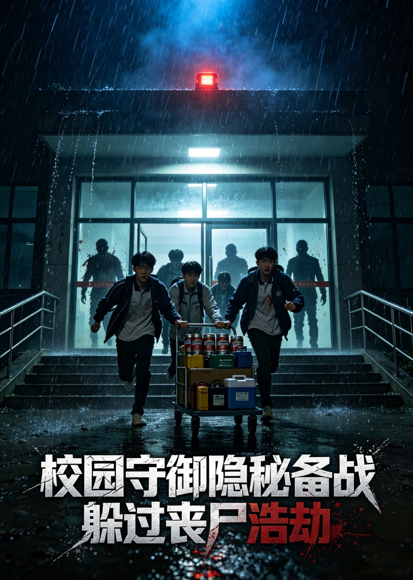校园守御隐秘备战躲过丧尸浩劫