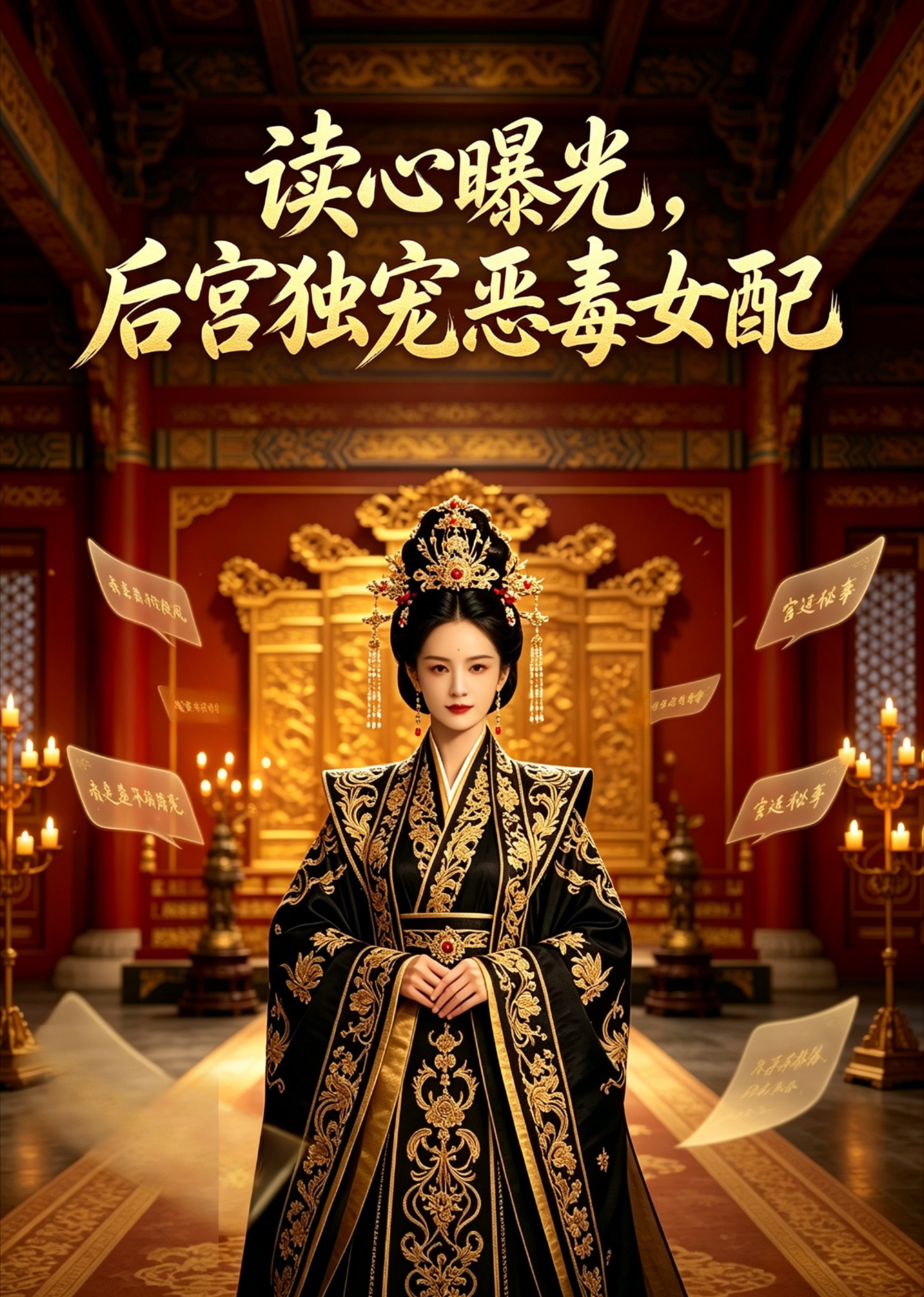 读心曝光，后宫独宠恶毒女配