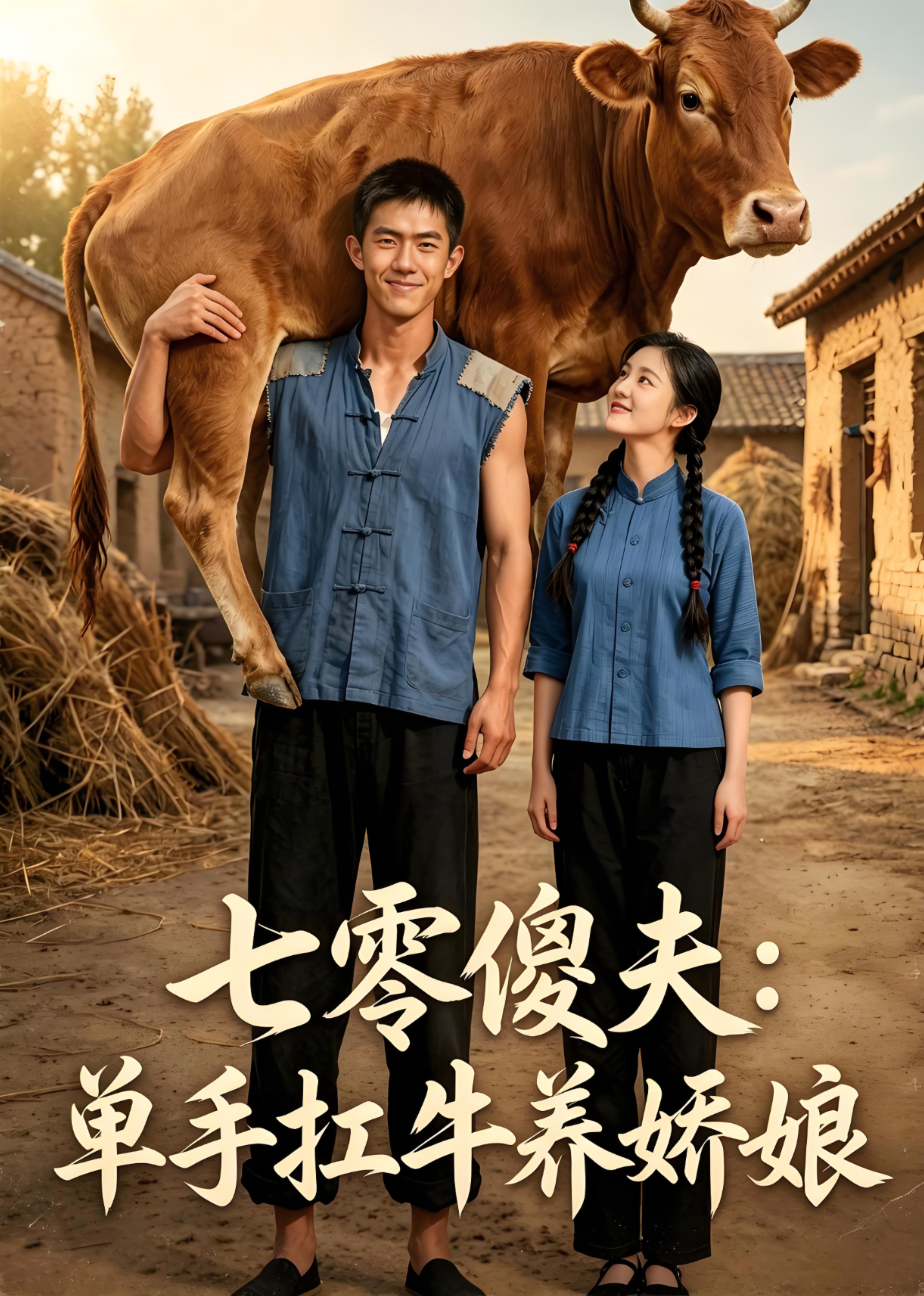 七零傻夫：单手扛牛养娇娘封面图