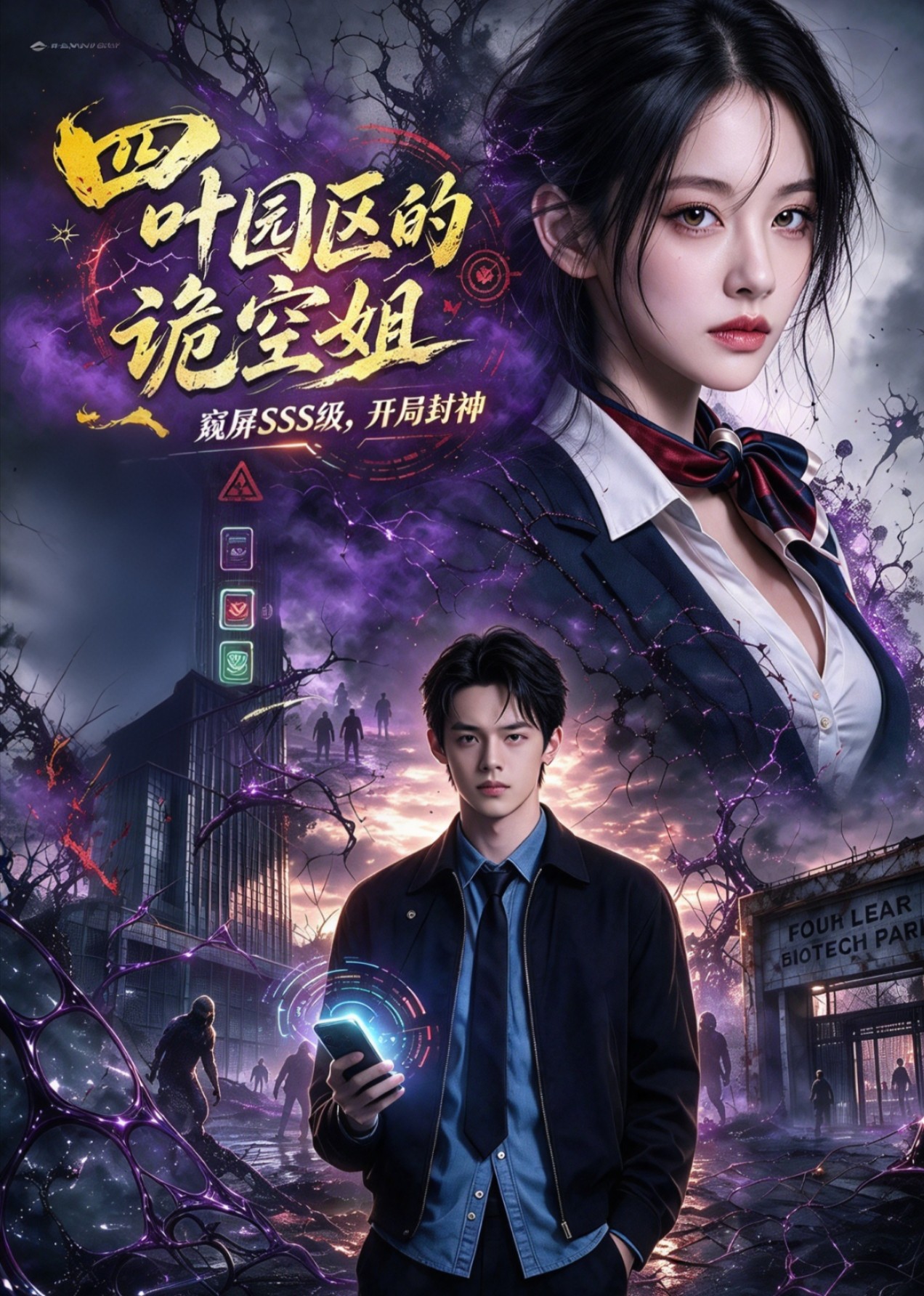 四叶园区的诡空姐封面图