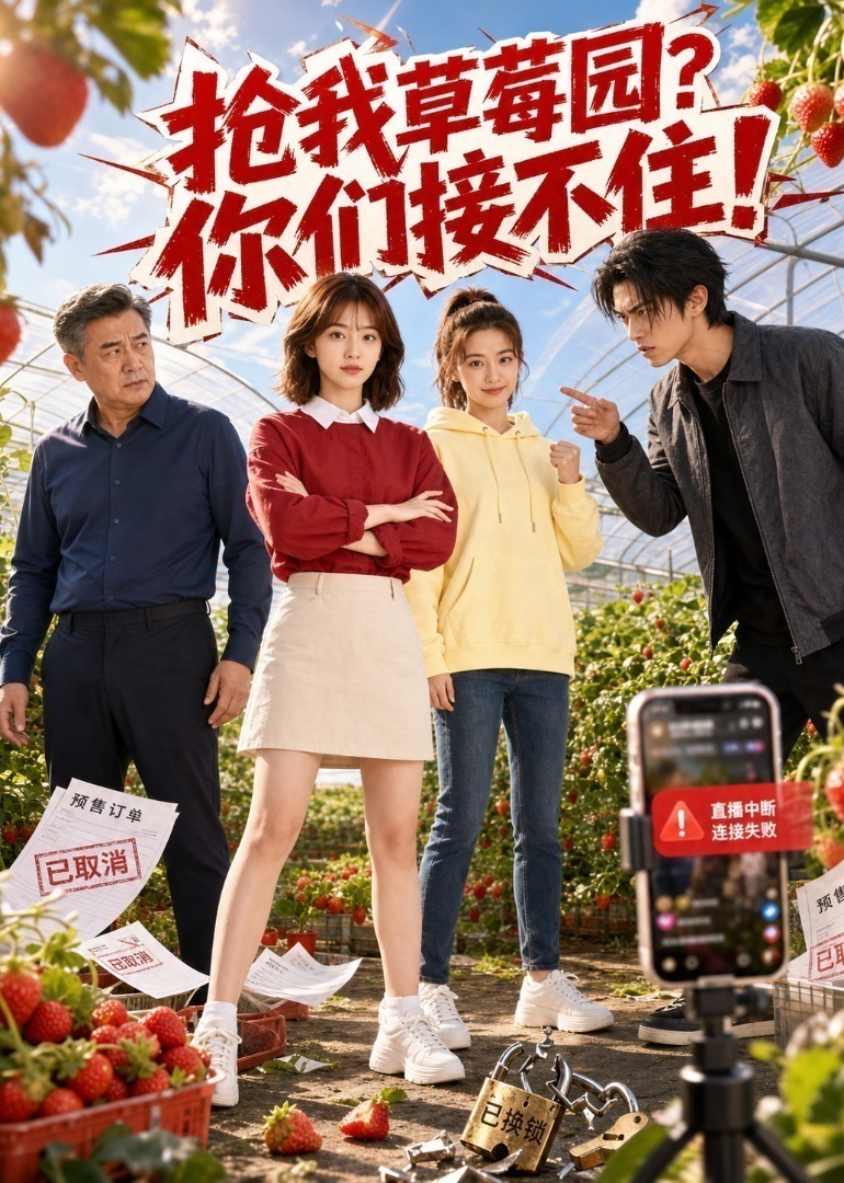 抢我草莓园？你们接不住！