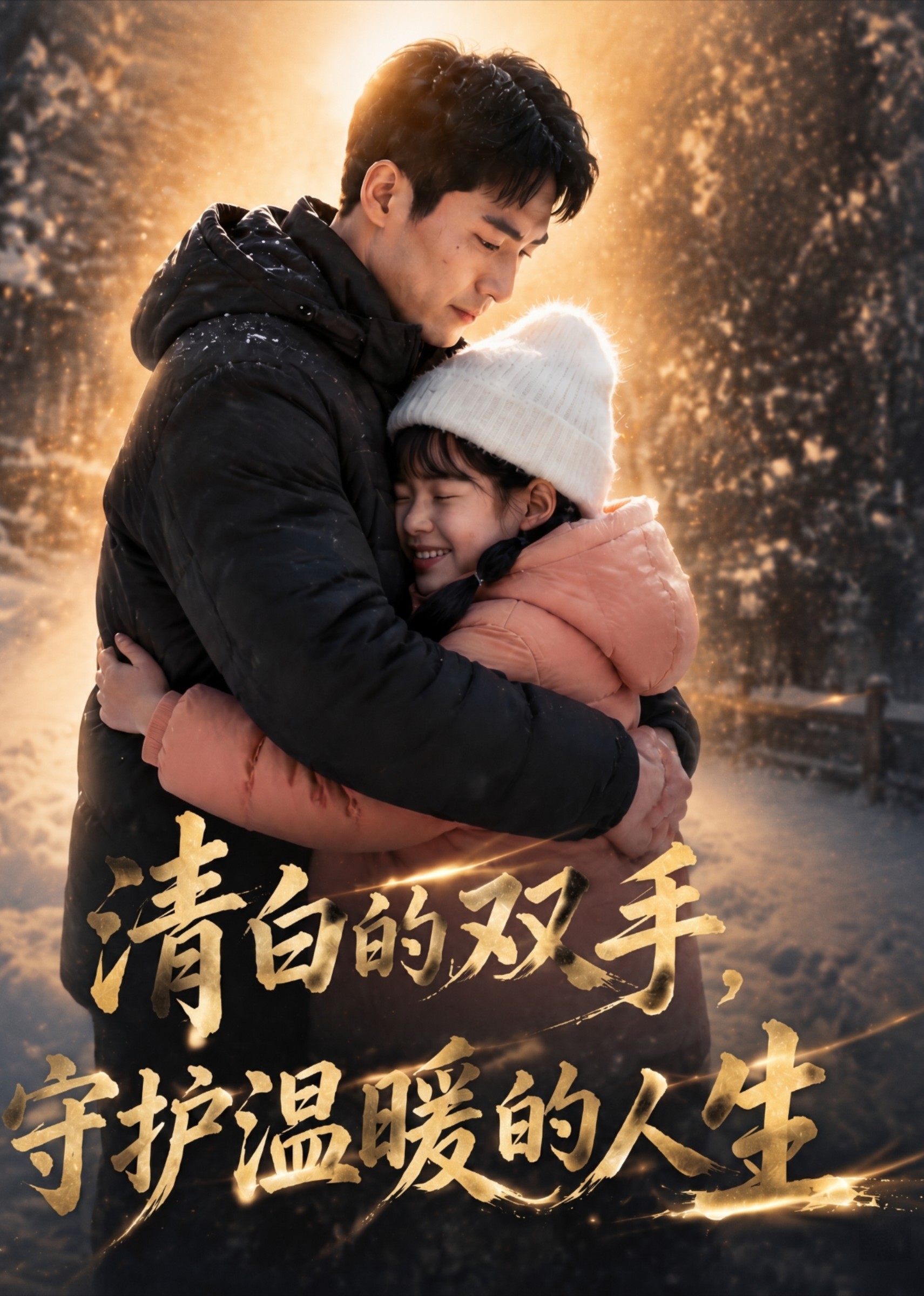 清白的双手，守护温暖的人生封面图