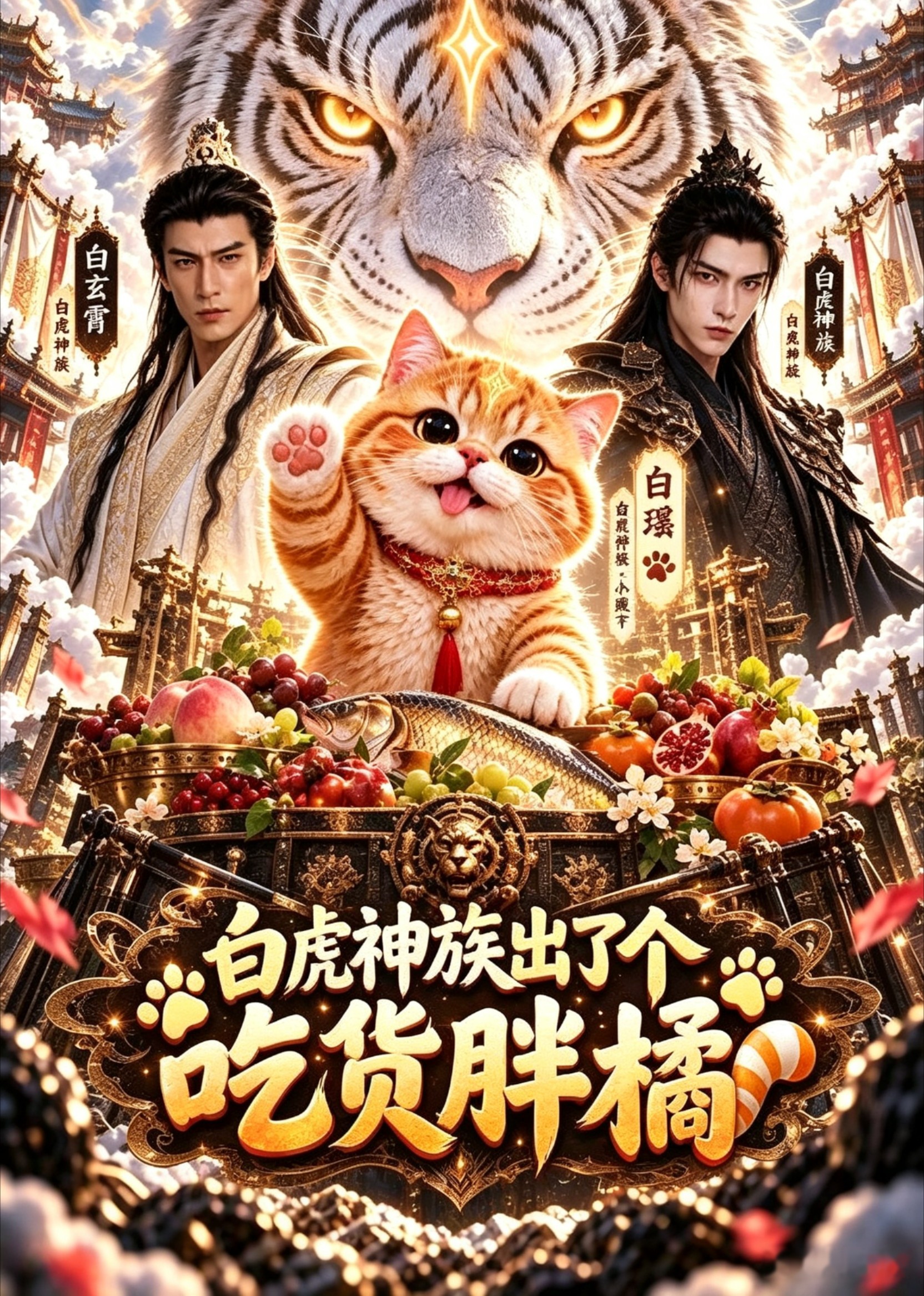 白虎神族出了个吃货胖橘封面图