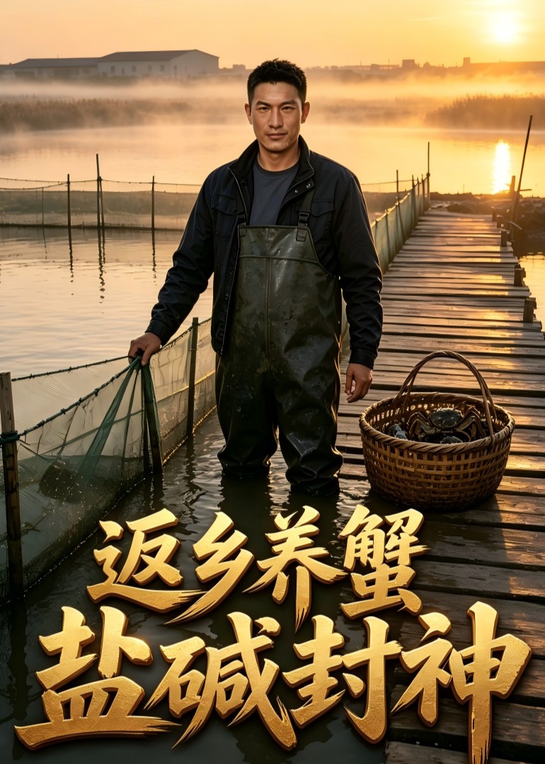 返乡养蟹盐碱封神