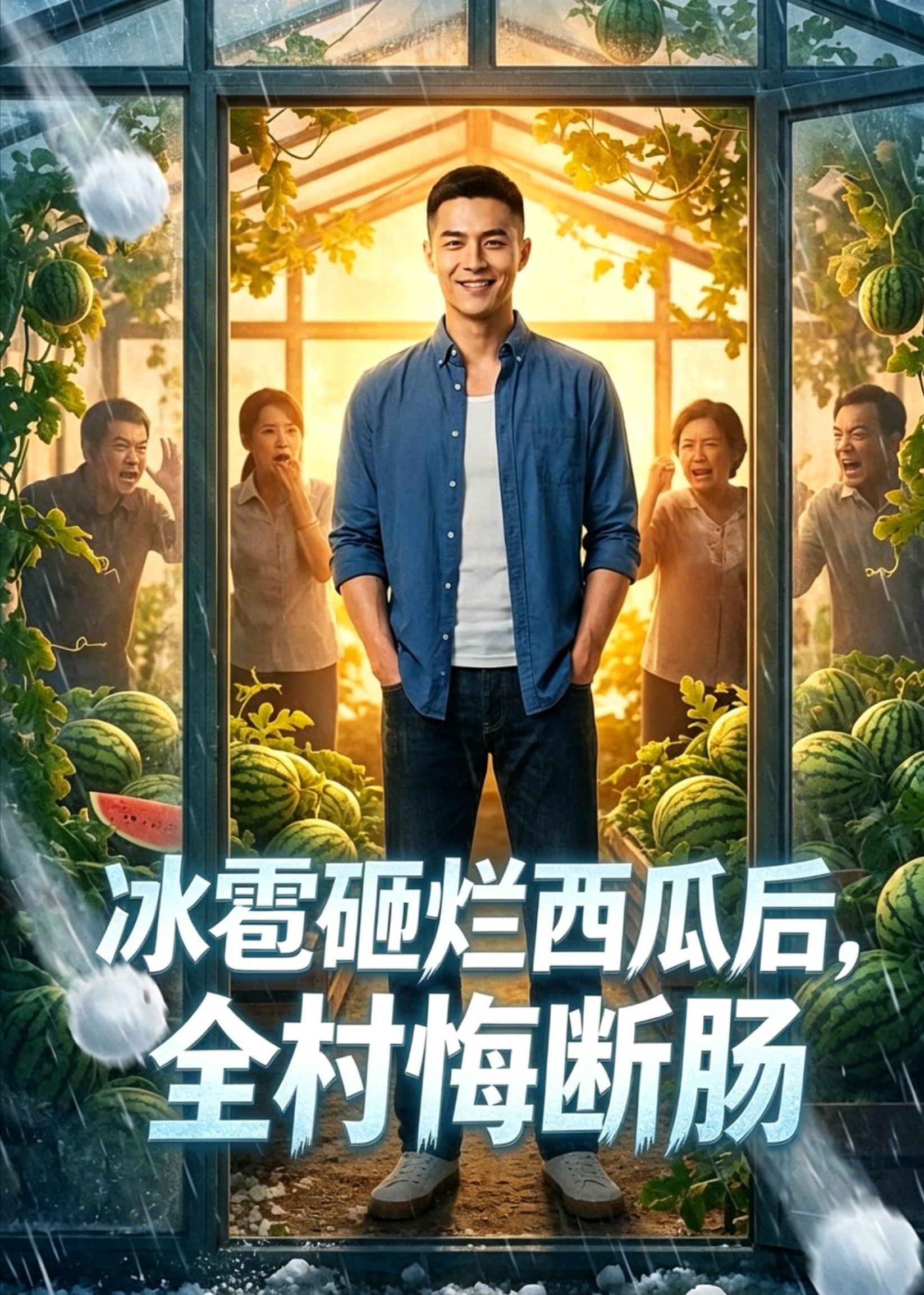 冰雹砸烂西瓜后，全村悔断肠