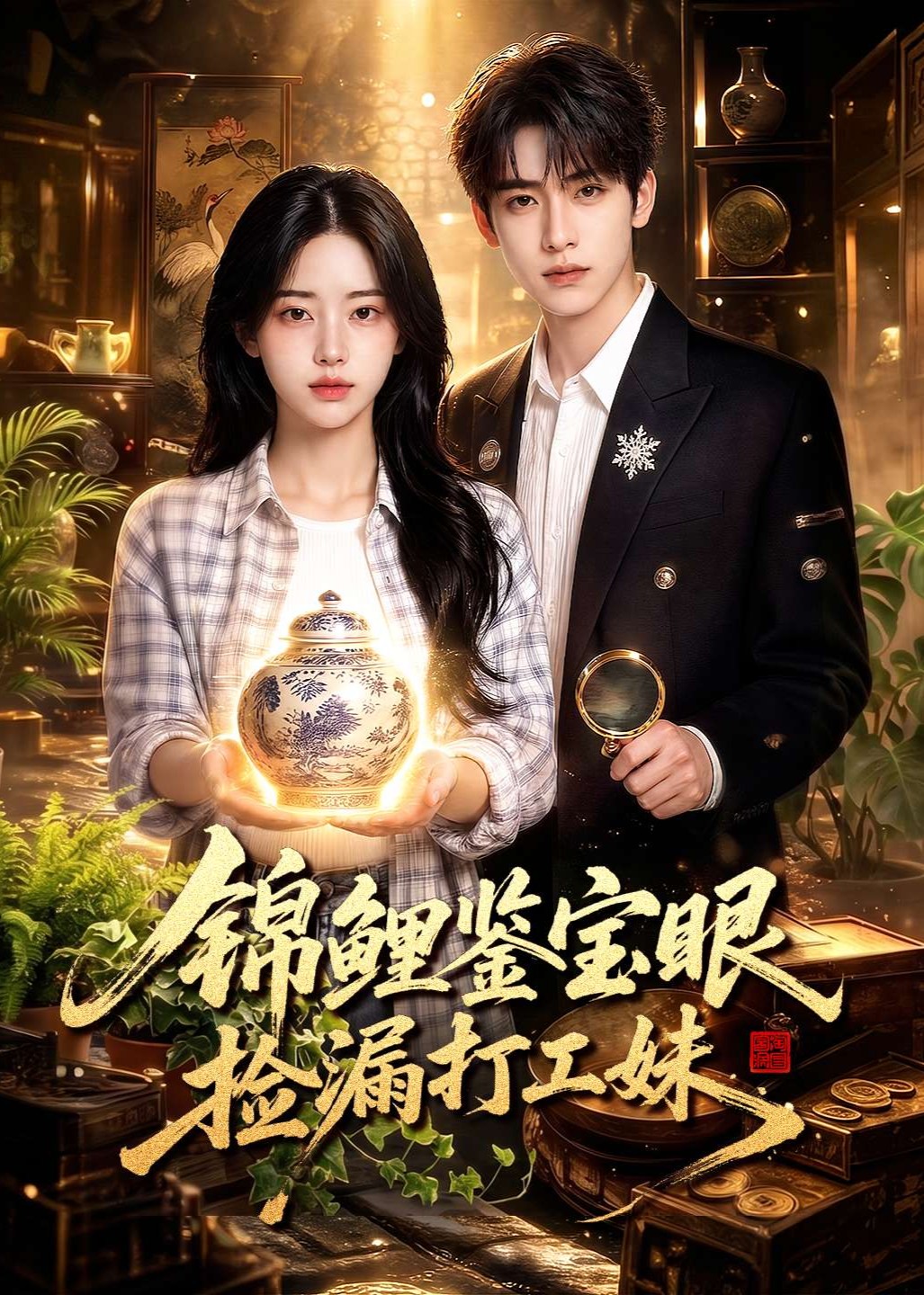 锦鲤鉴宝眼捡漏打工妹