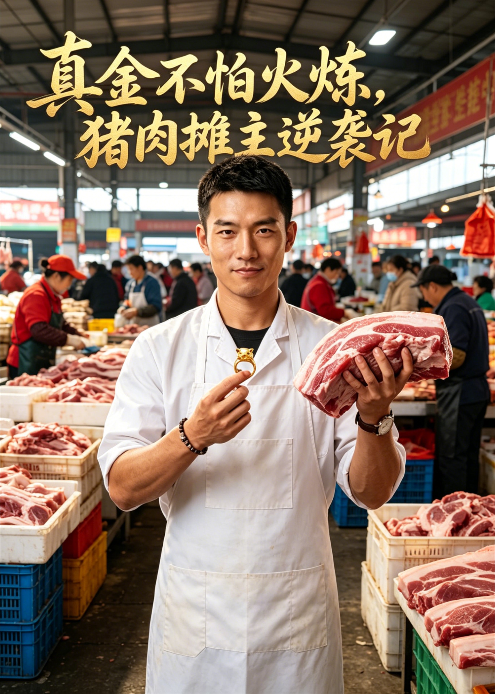 真金不怕火炼，猪肉摊主逆袭记