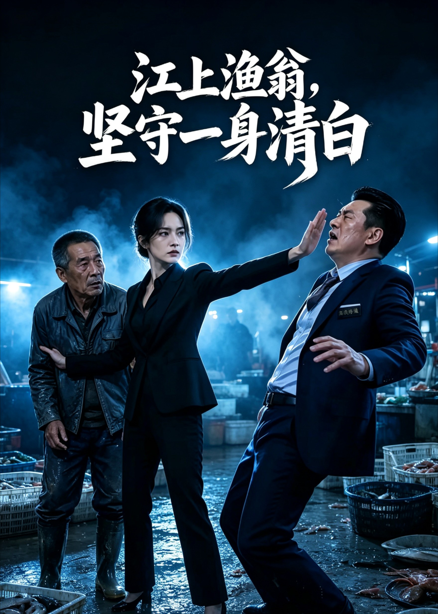 江上渔翁，坚守一身清白