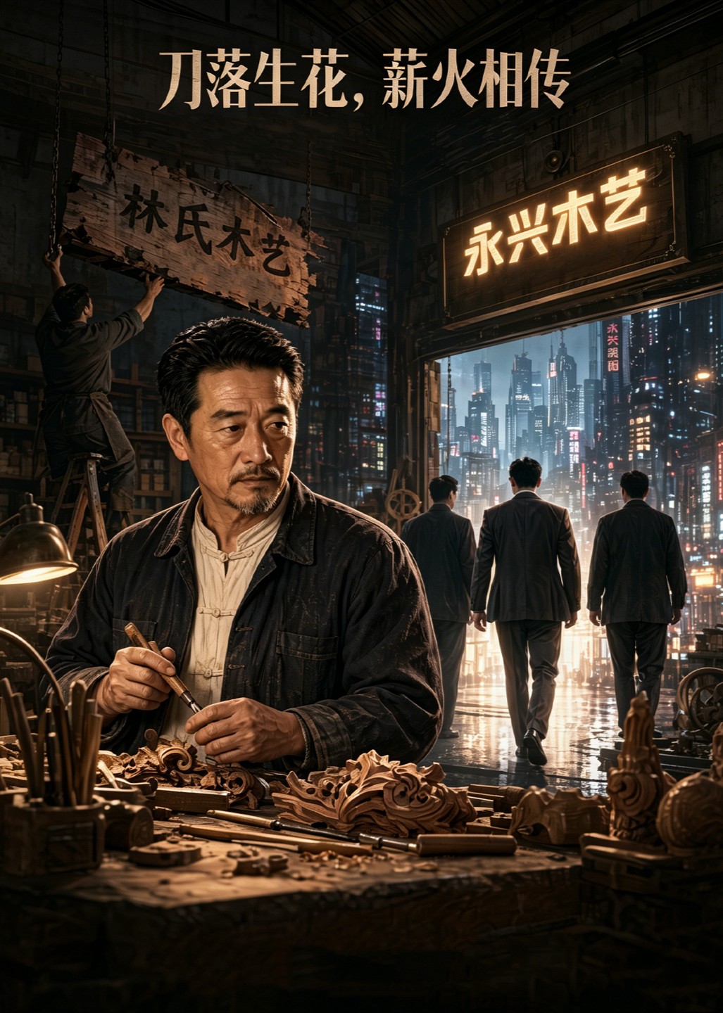 刀落生花，薪火相传