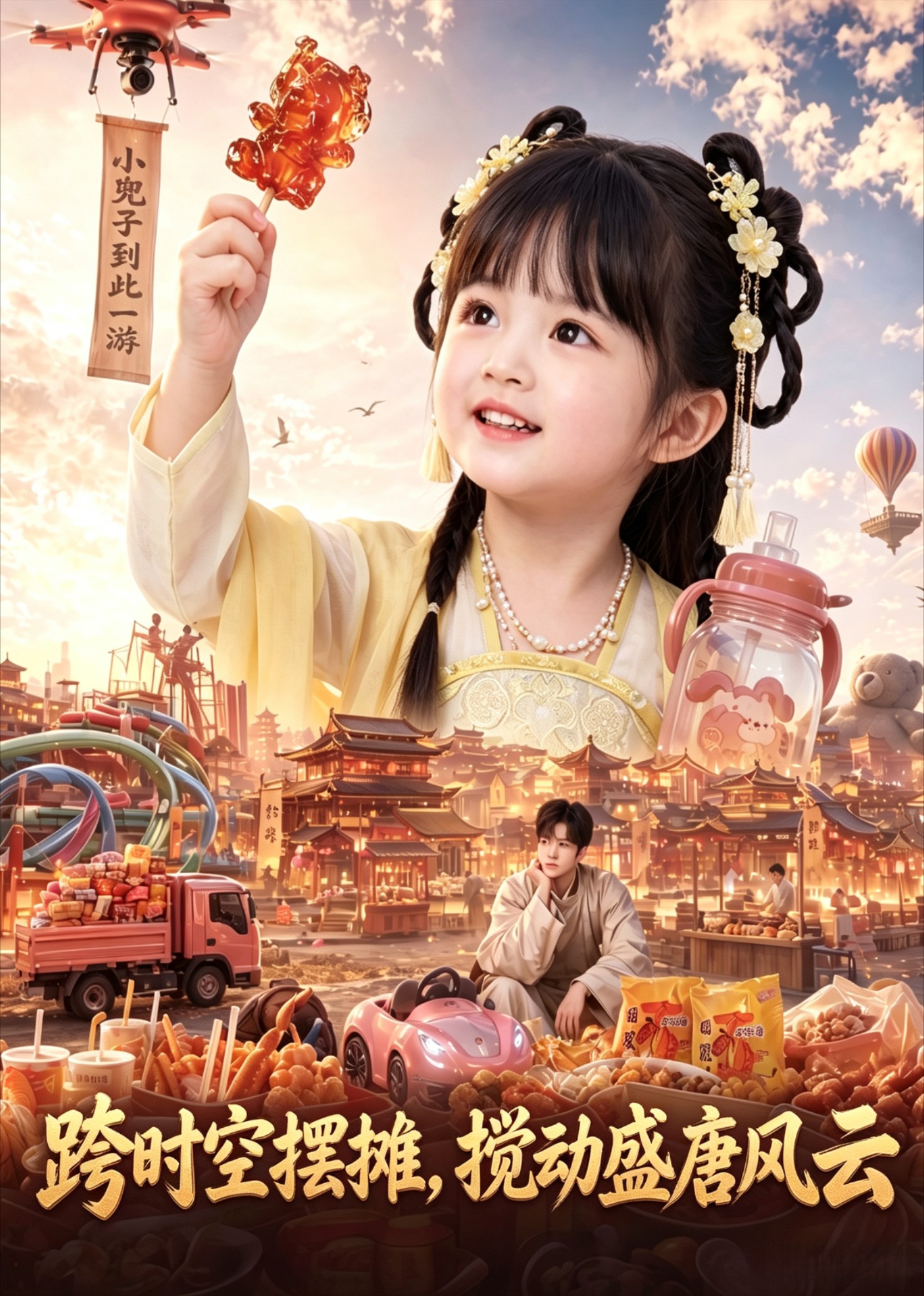 跨时空摆摊，搅动盛唐风云