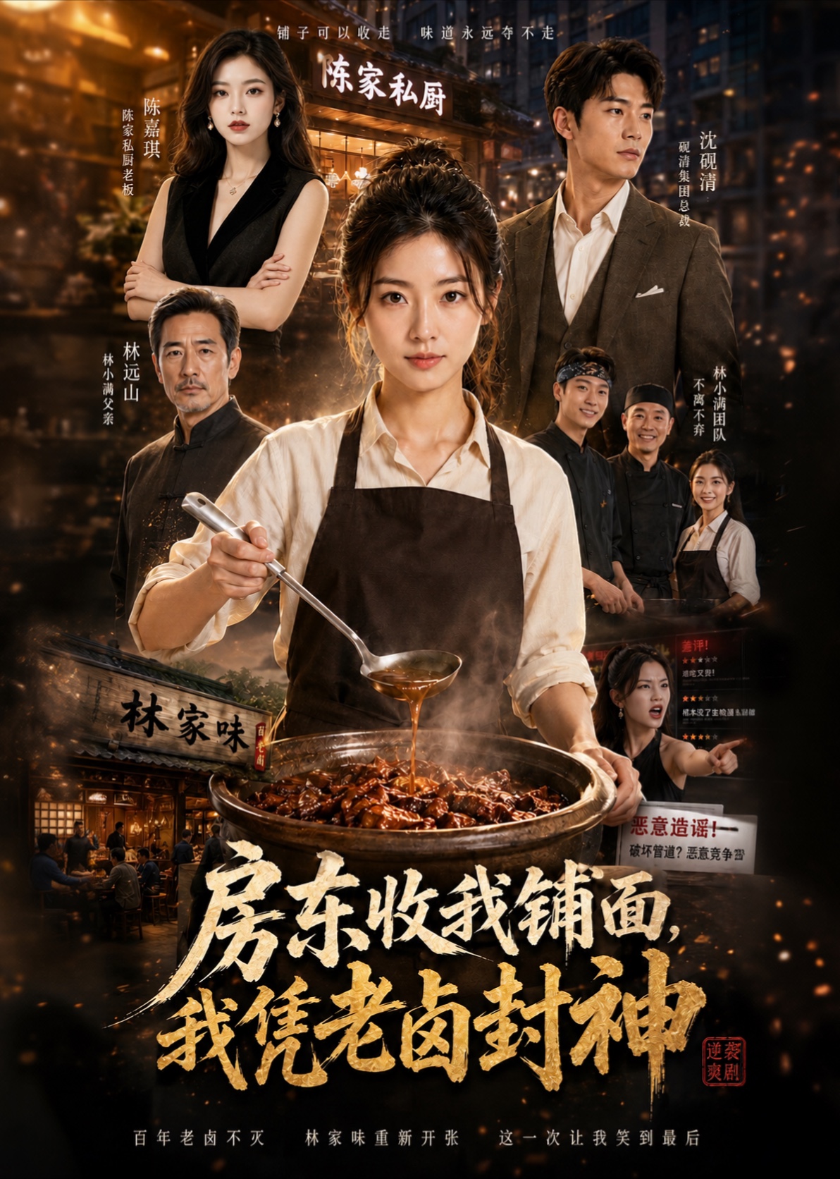 房东收我铺面，我凭老卤封神