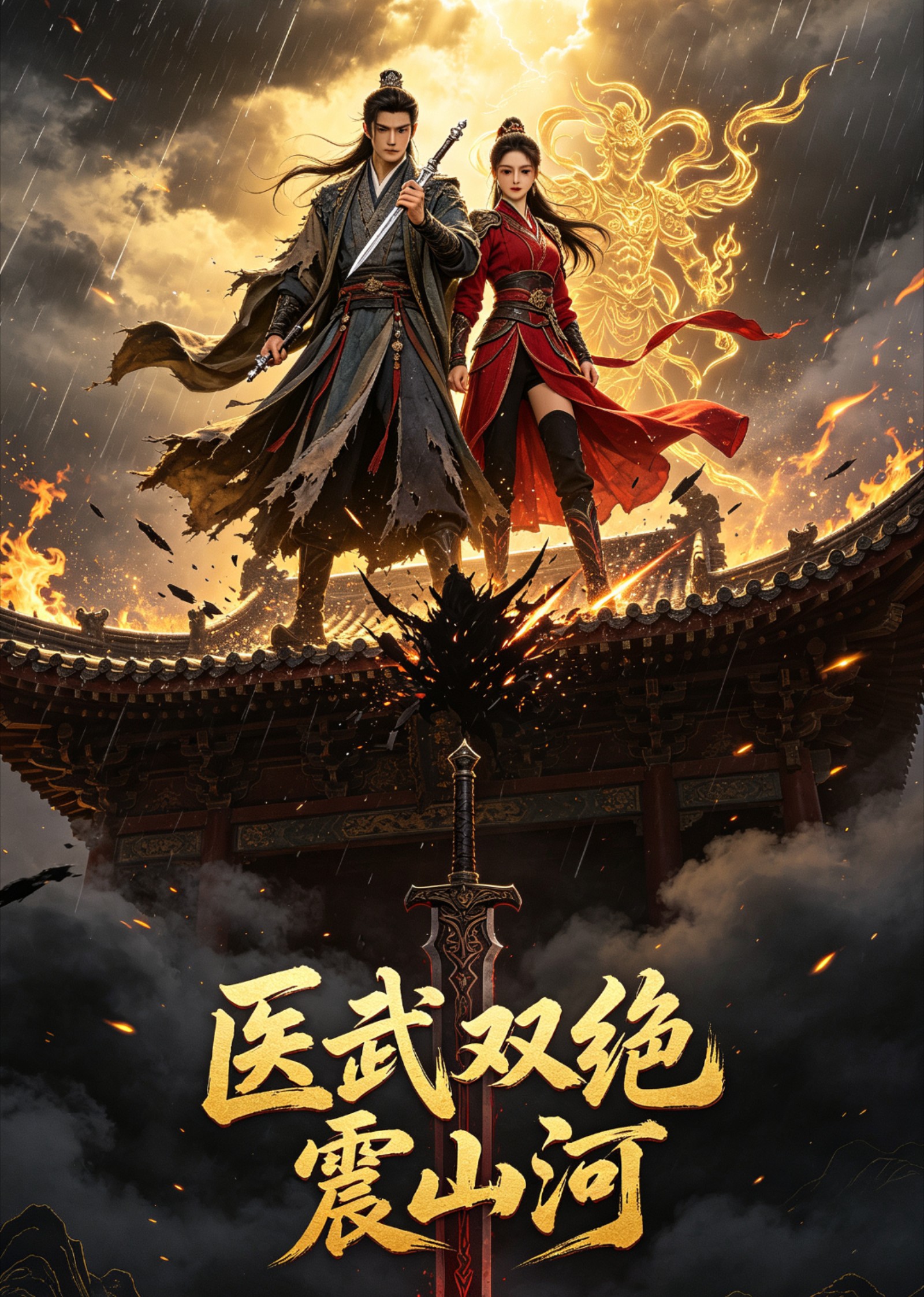 医武双绝震山河封面图