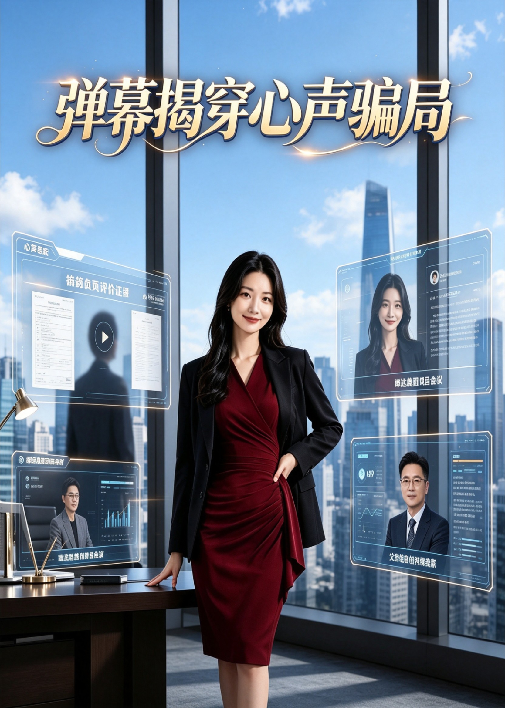 弹幕揭穿心声骗局