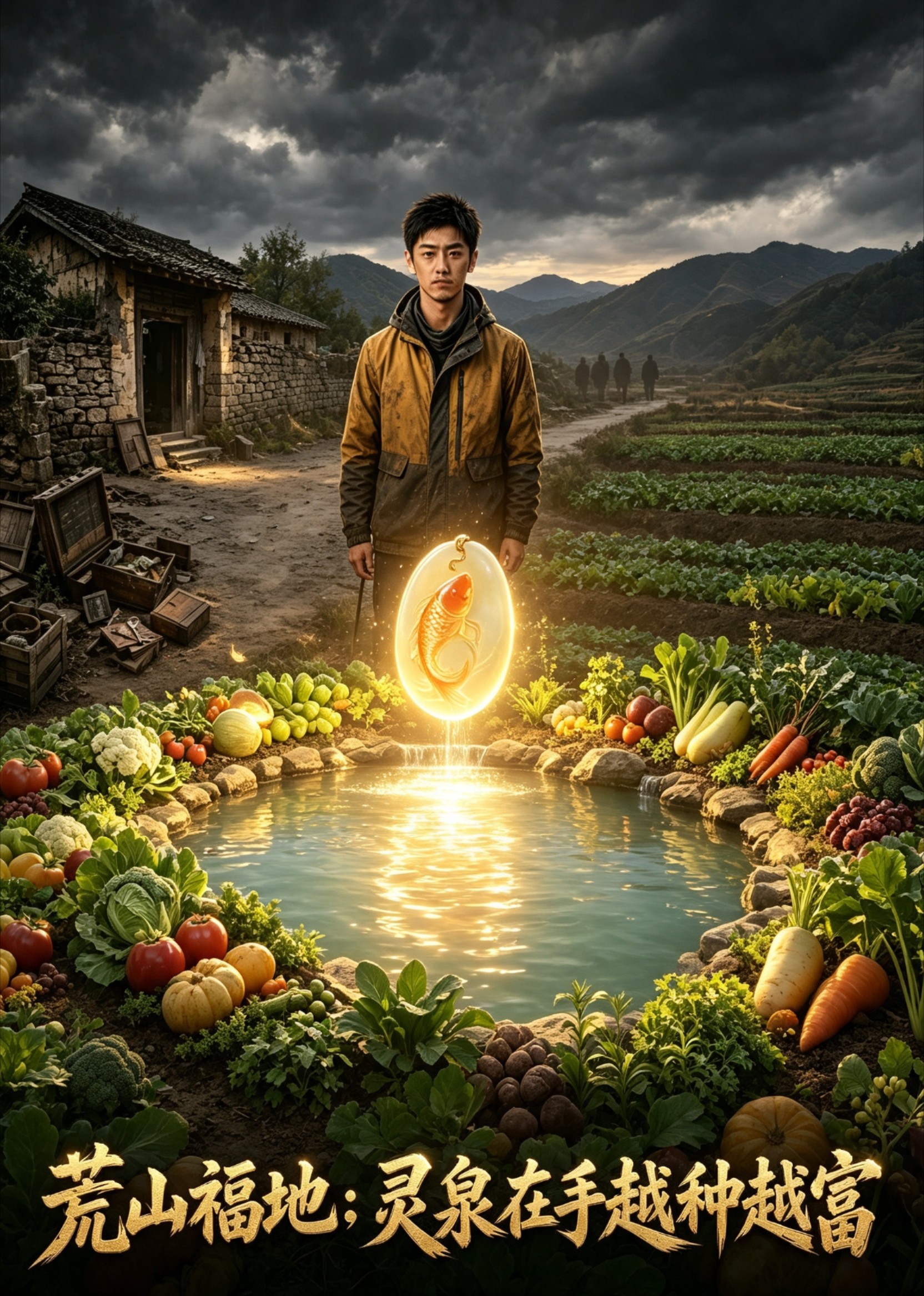 荒山福地：灵泉在手越种越富