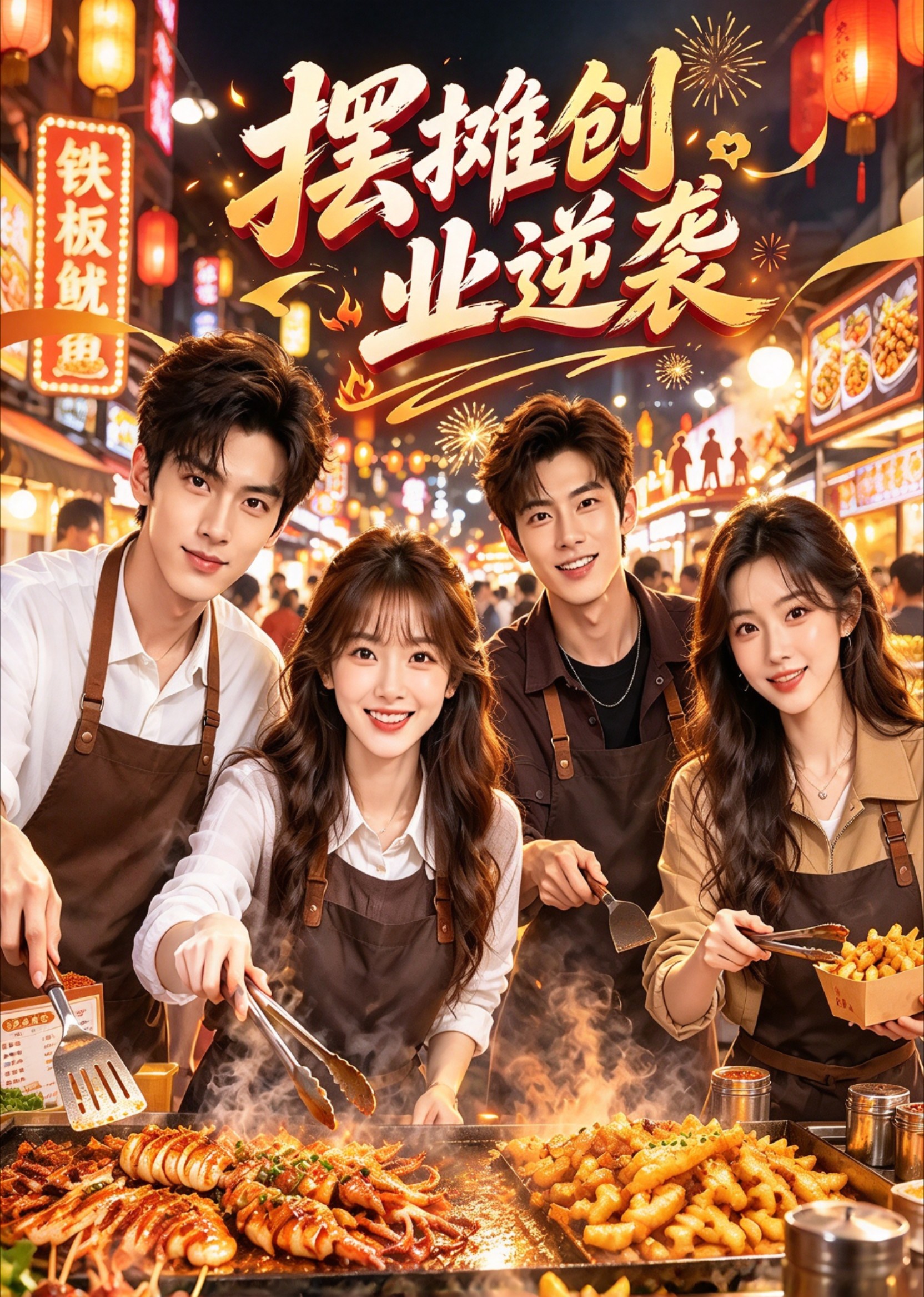 摆摊创业逆袭封面图