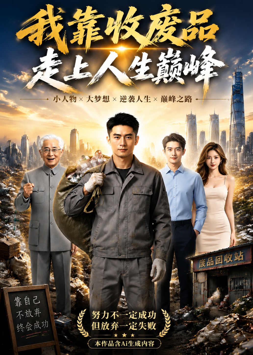 我靠收废品走上人生巅峰