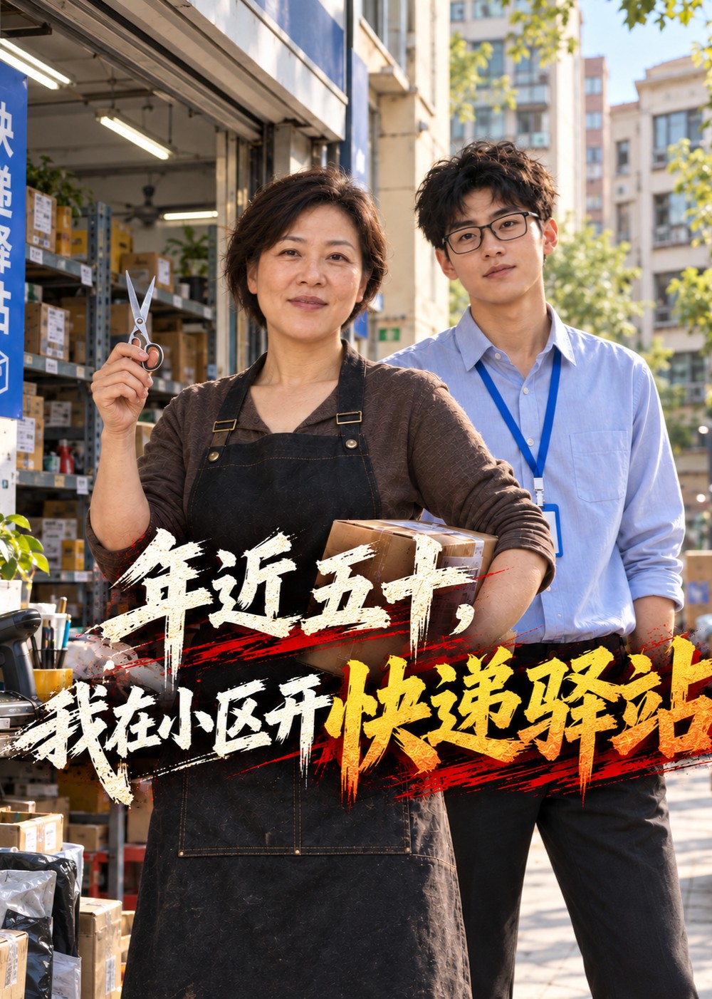 年近五十，我在小区开快递驿站封面图