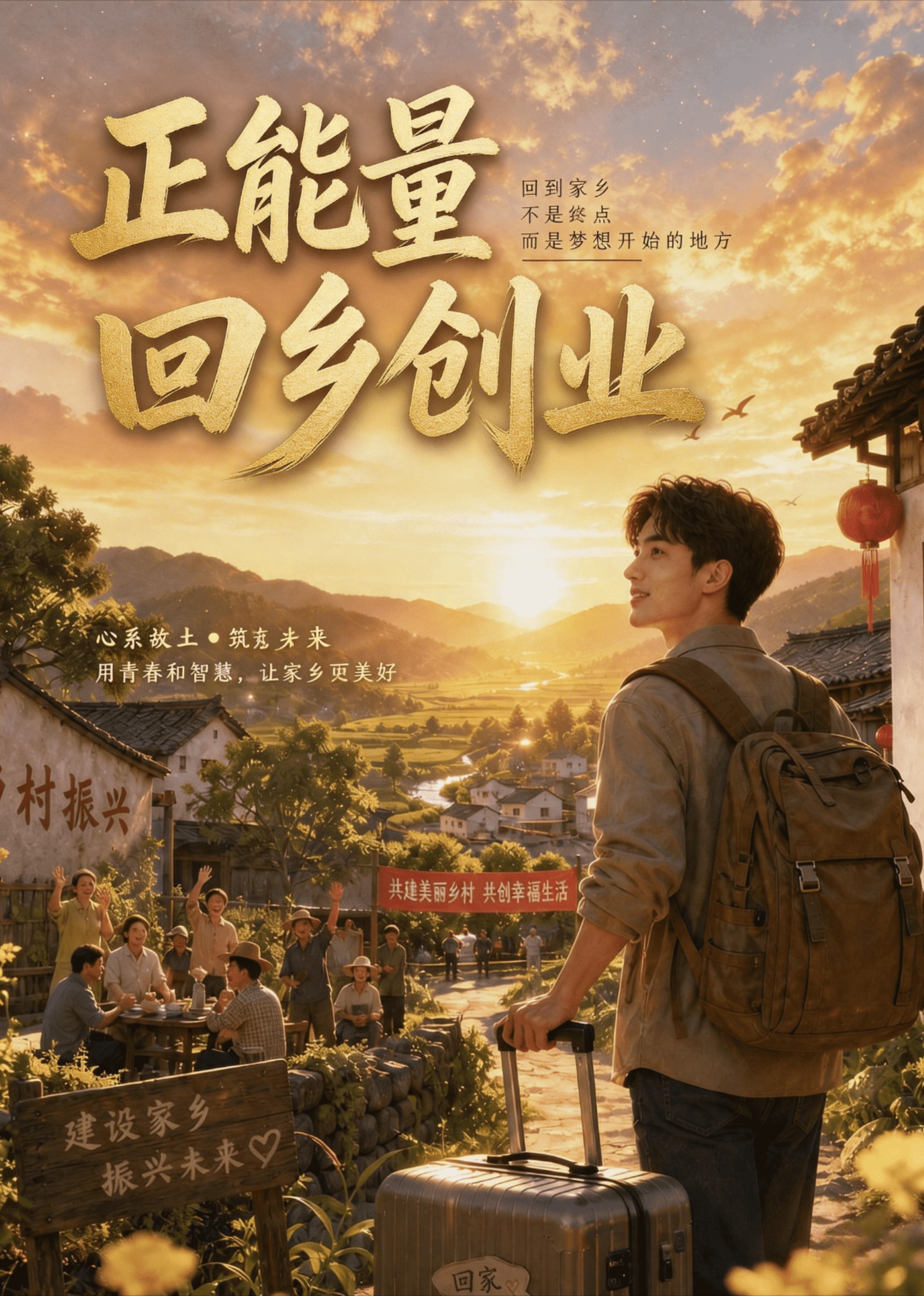正能量回乡创业
