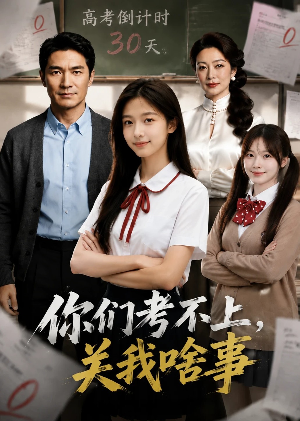 你们考不上，关我啥事