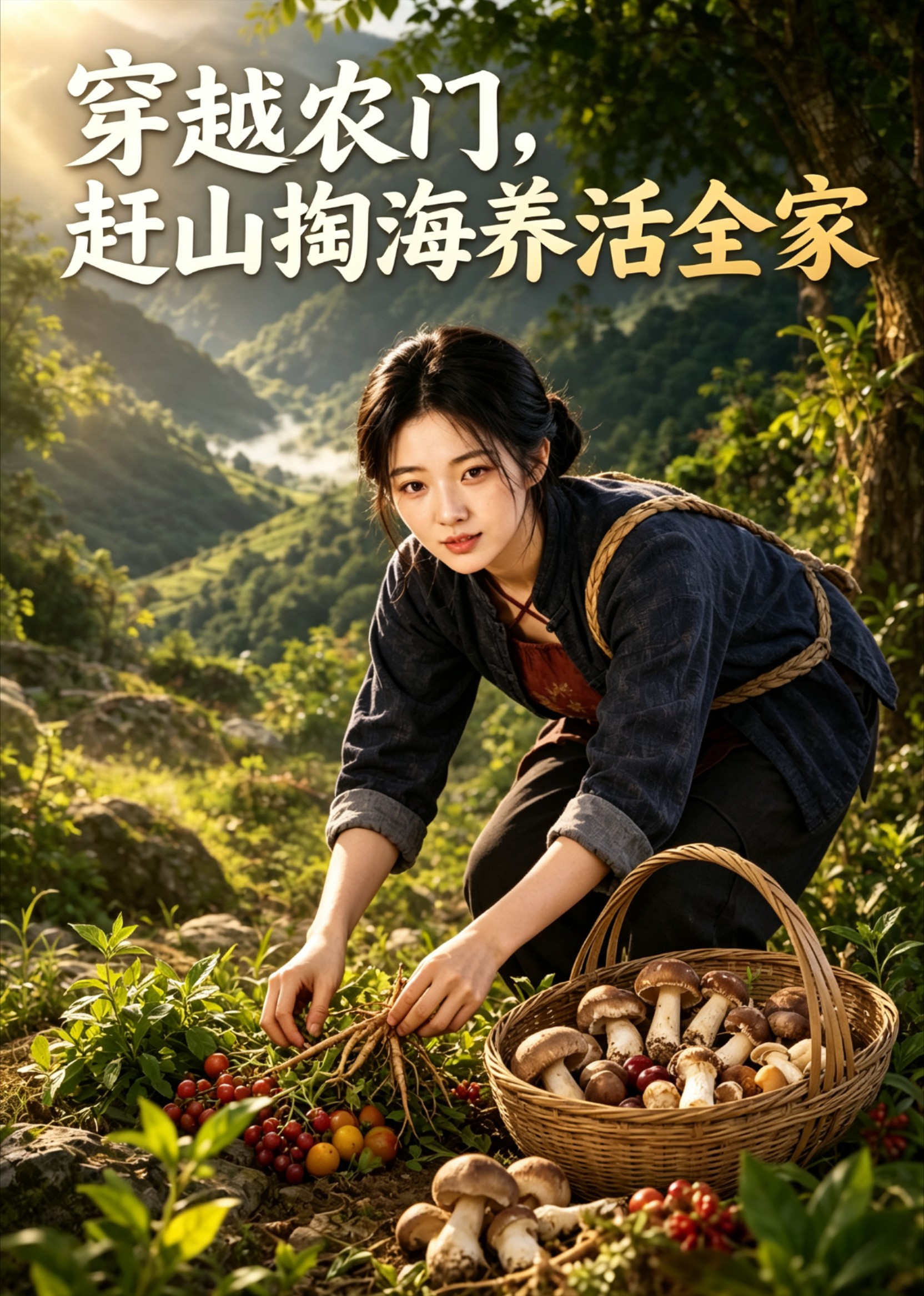 穿越农门，赶山掏海养活全家封面图