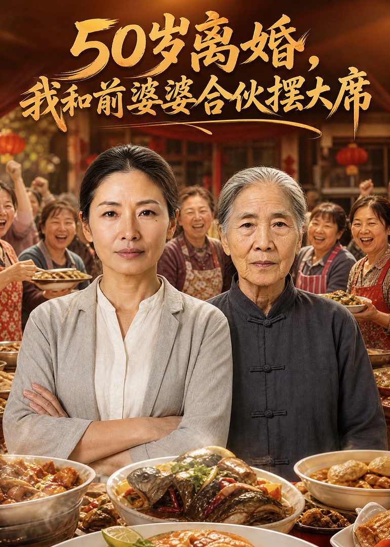 50岁离婚，我和前婆婆合伙摆大席封面图
